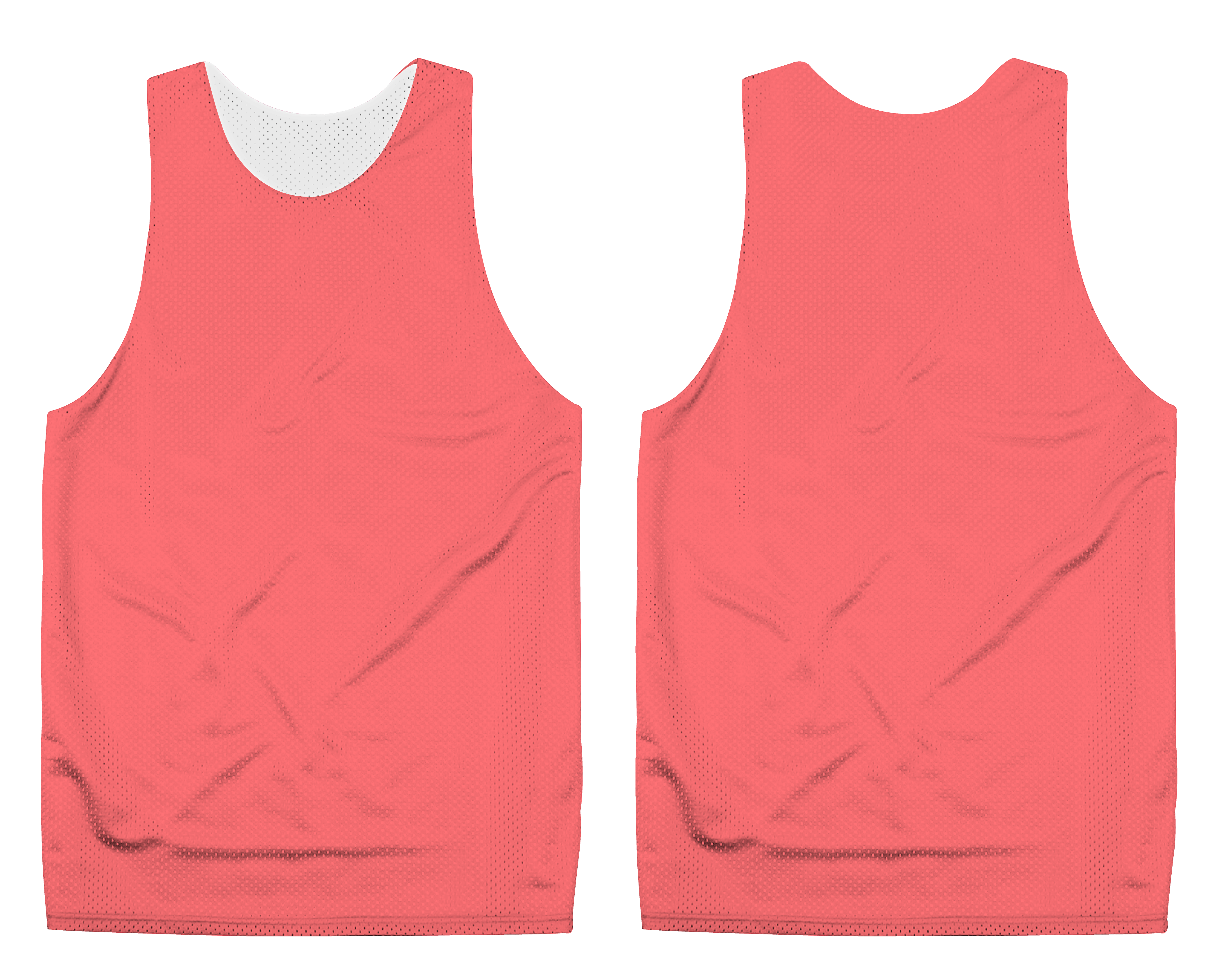 Custom pinnies adult youth unisex crimson red - Pinnies