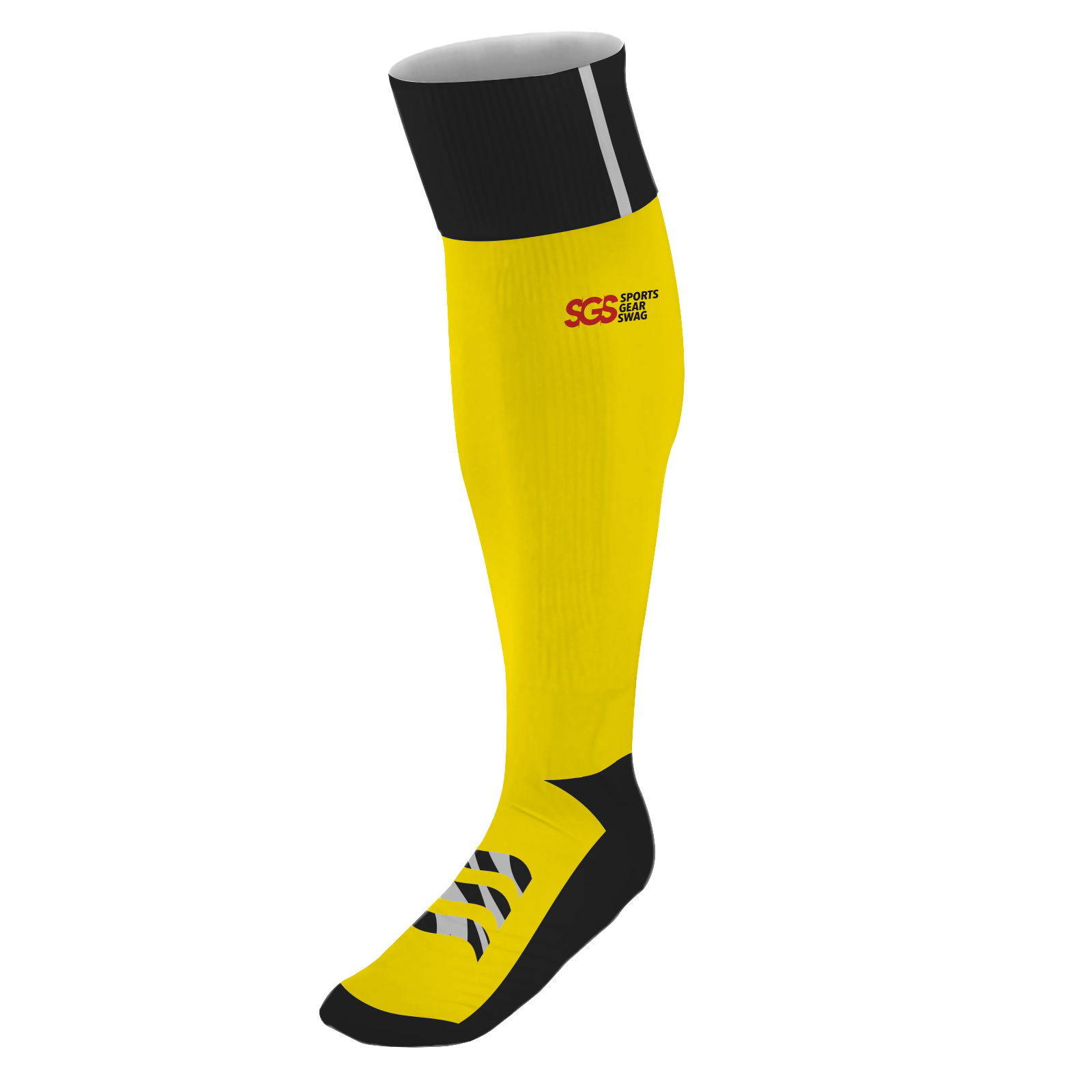 Custom soccer socks adult youth unisex thunder roar - Socks