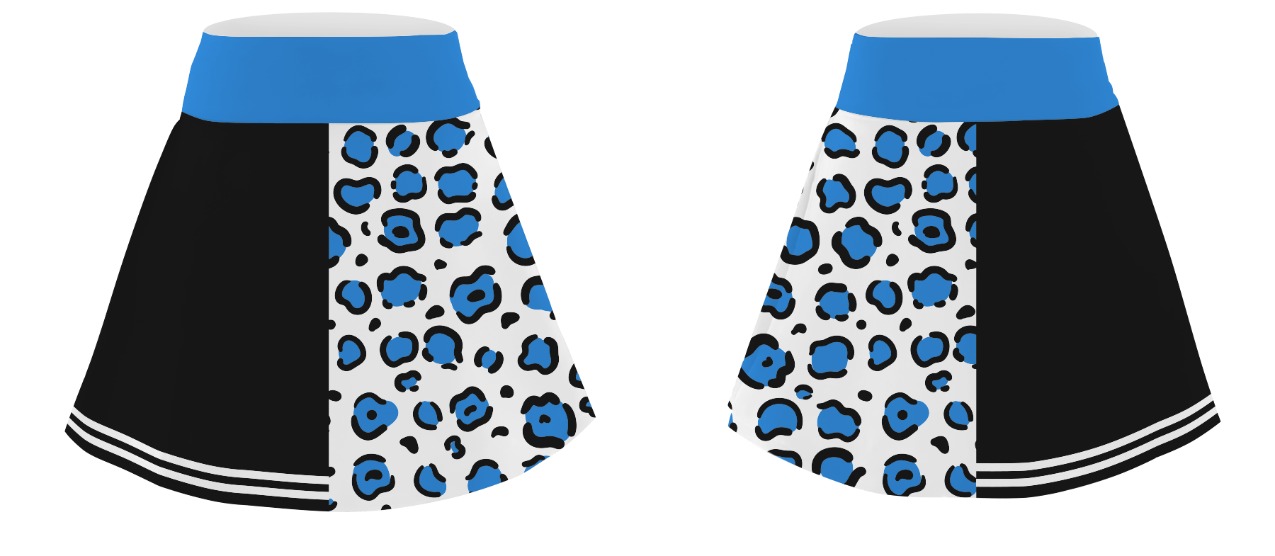 Custom exceptional adult youth unisex cheerleading skirt - Skirts