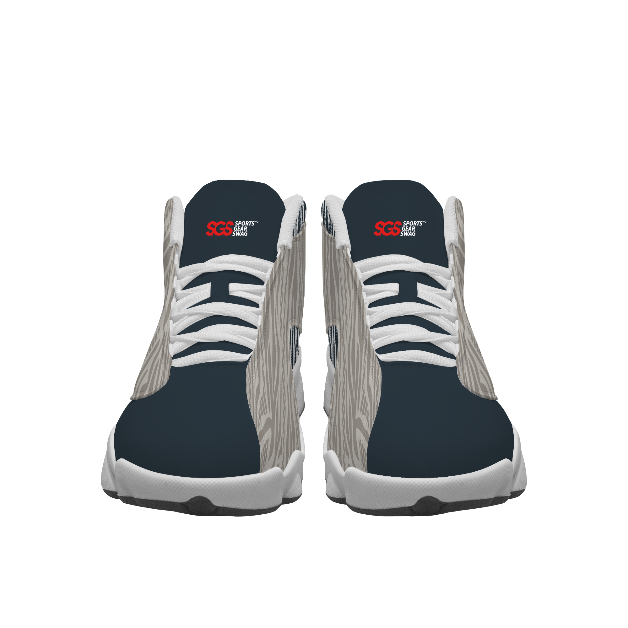 Custom basketball shoes white court storm - Basketball-shoes