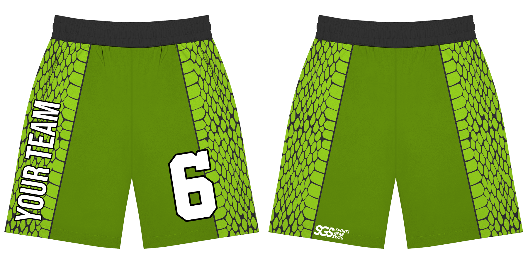 Custom  animal skin adult youth unisex shorts - Short
