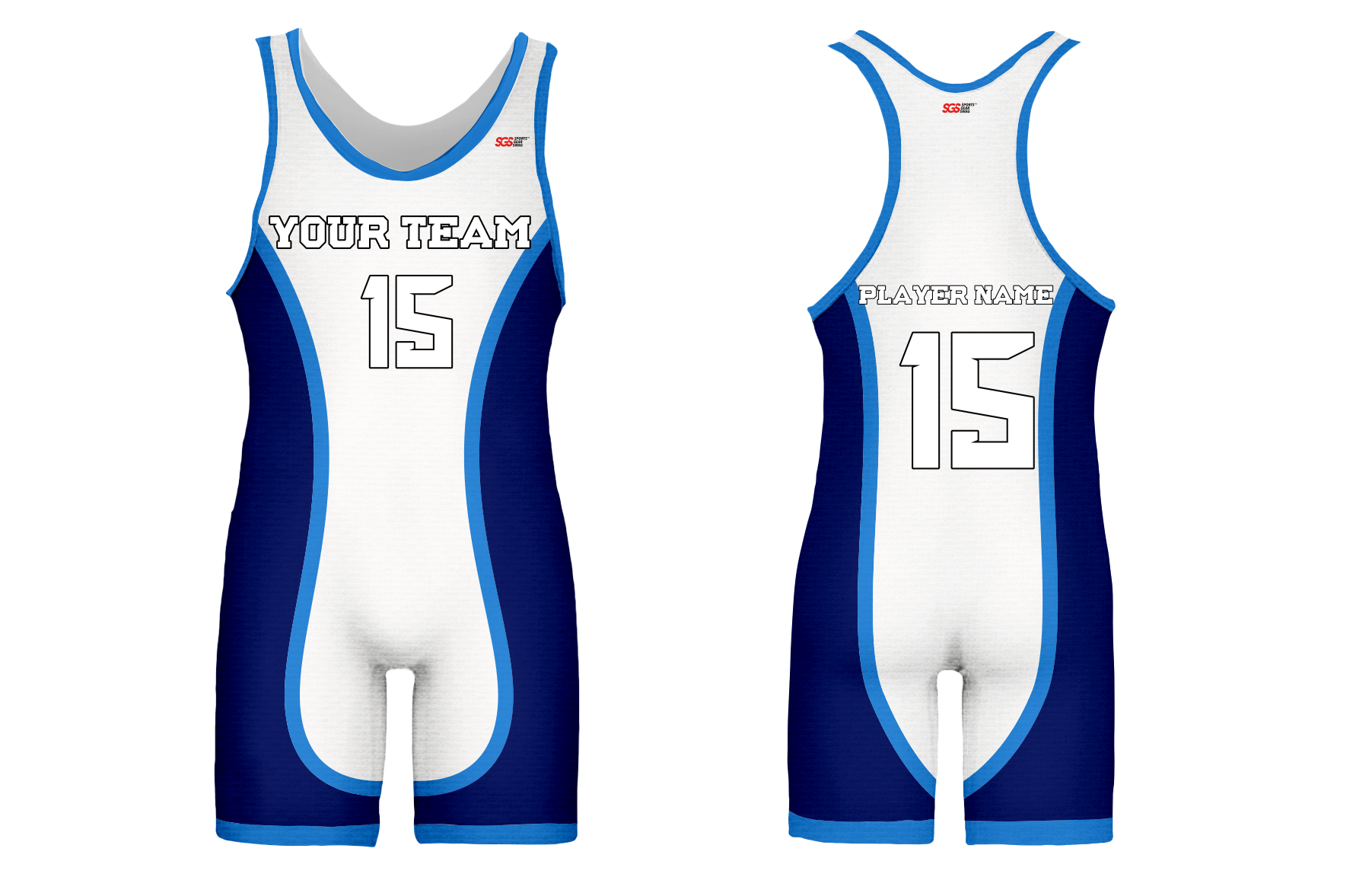 Custom two-tone adult youth unisex powerlifting singlets - Powerlifting-singlets