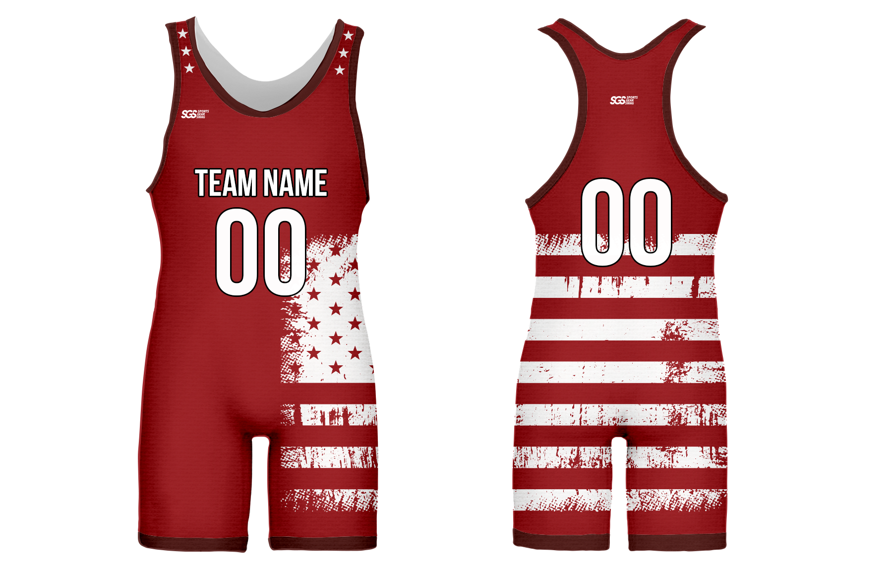 Custom powerlifting singlets adult youth unisex cascade - Powerlifting-singlets