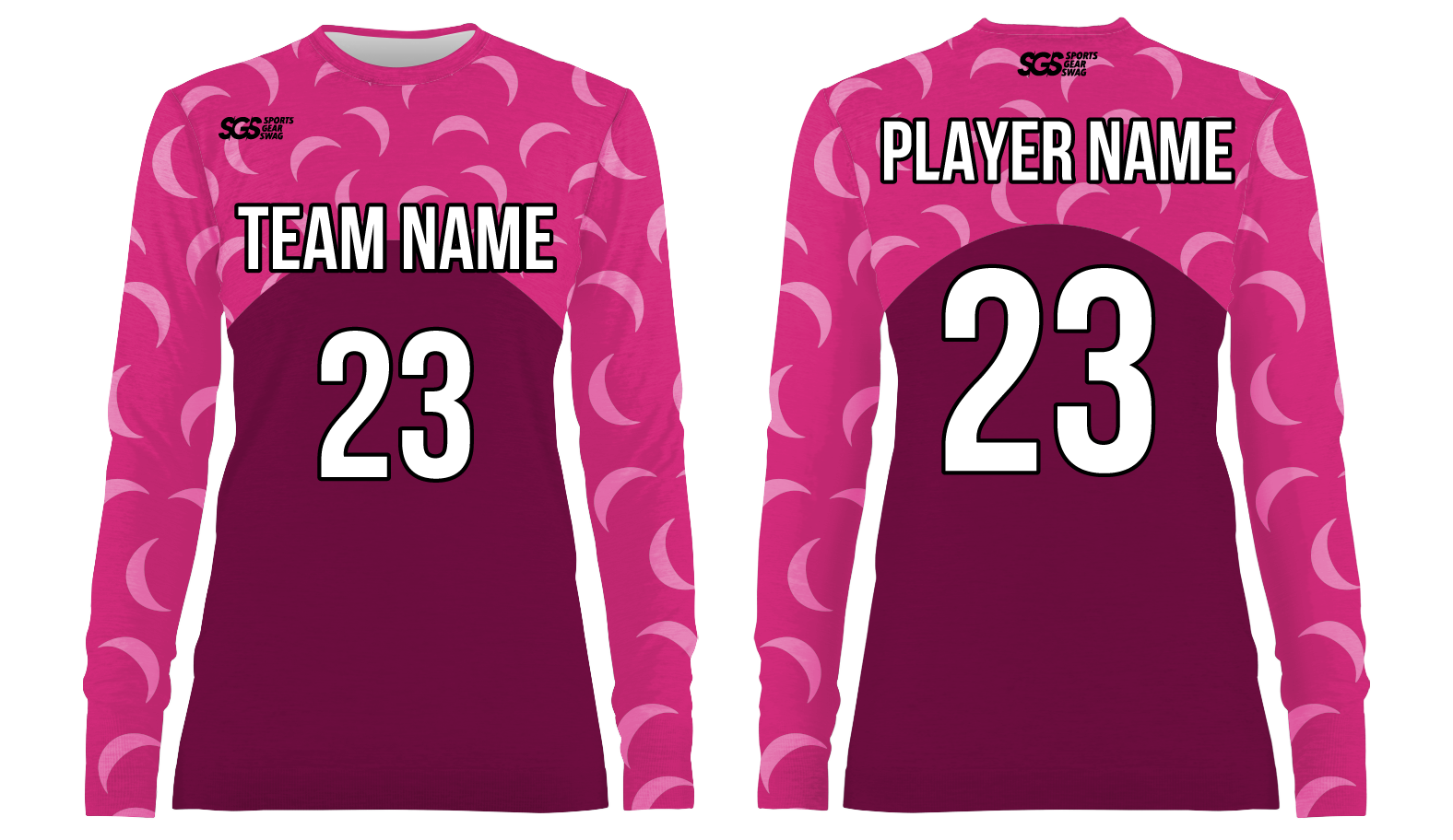 Custom top curby shapes adult youth unisex long sleeves soccer jerseys - Jersey