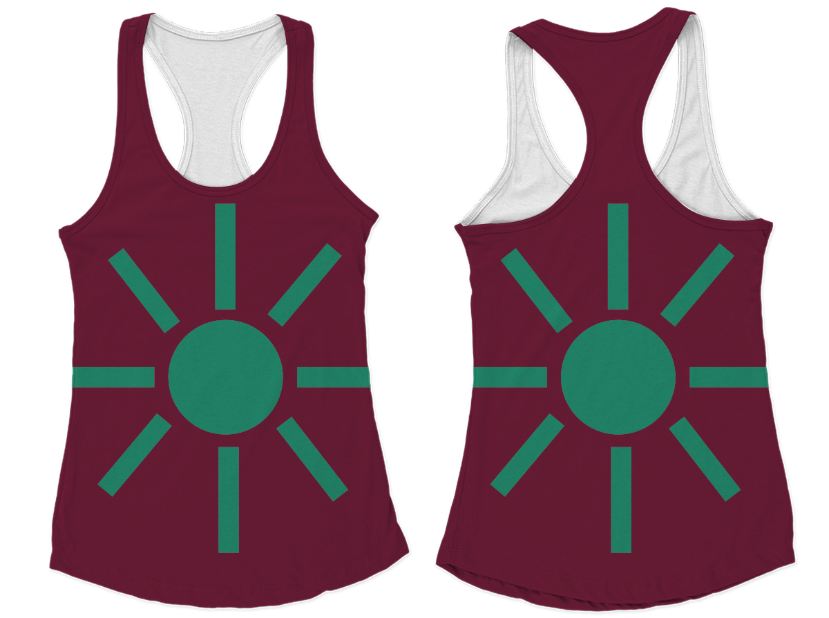 Custom new track racerback sleeveless shirts-style 17 - Shirt-sleeveless