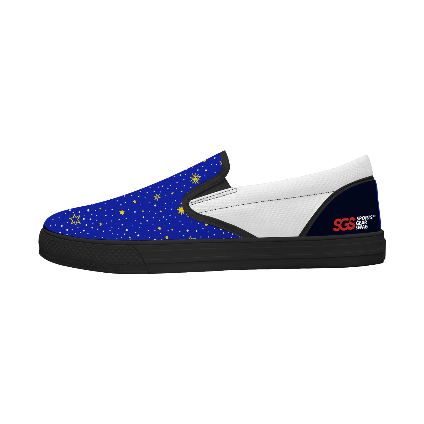 Custom slip on shoes black nova - Slip-on-shoes