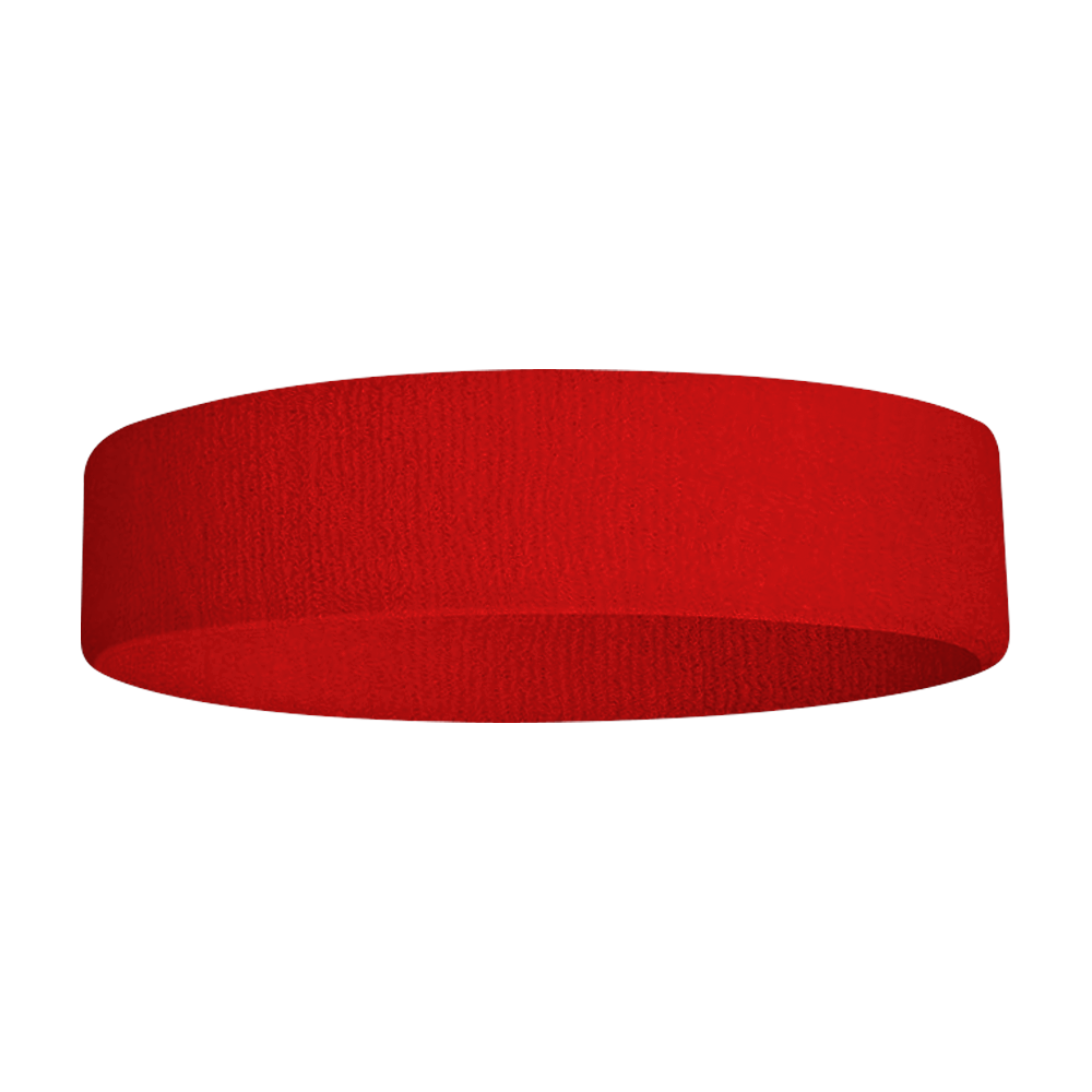 Custom adult youth unisex red headband - Head-band