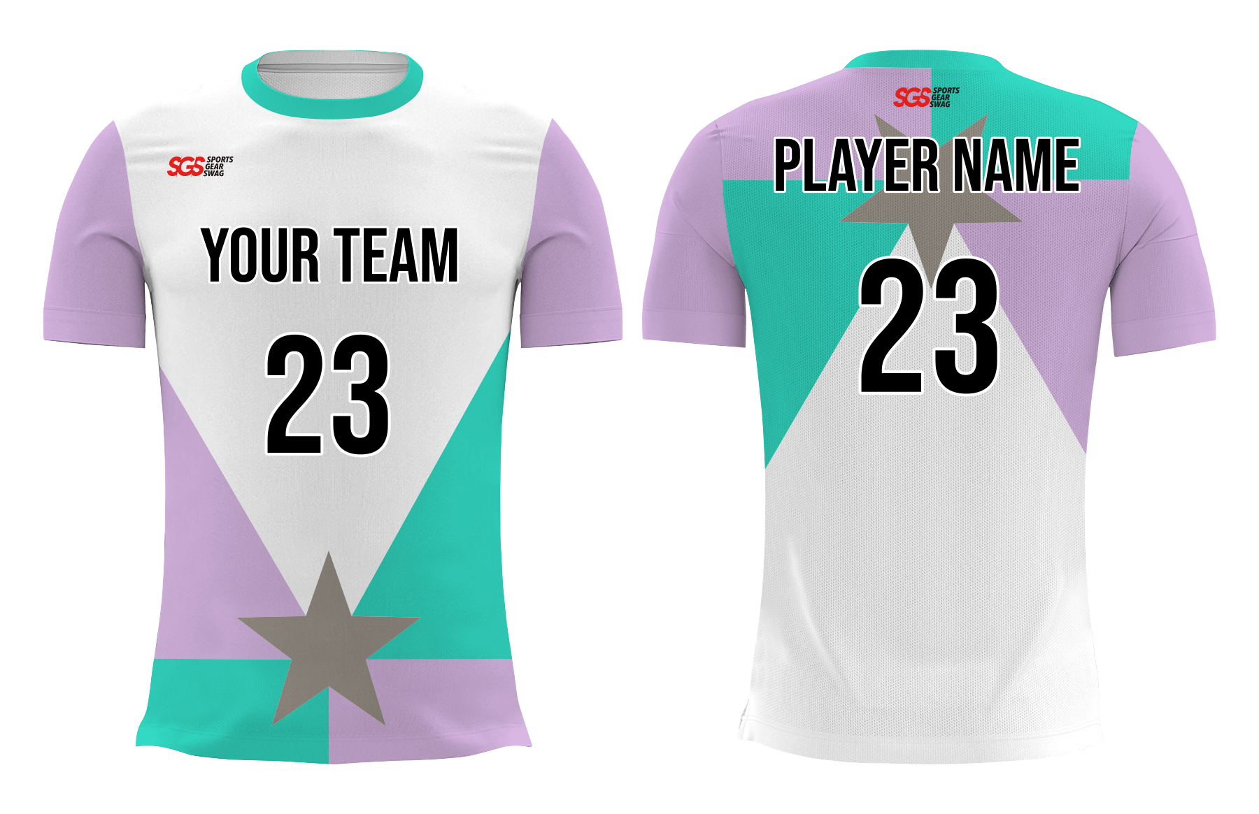 Custom compass stars adult youth volleyball sleeveless jersey - Jersey