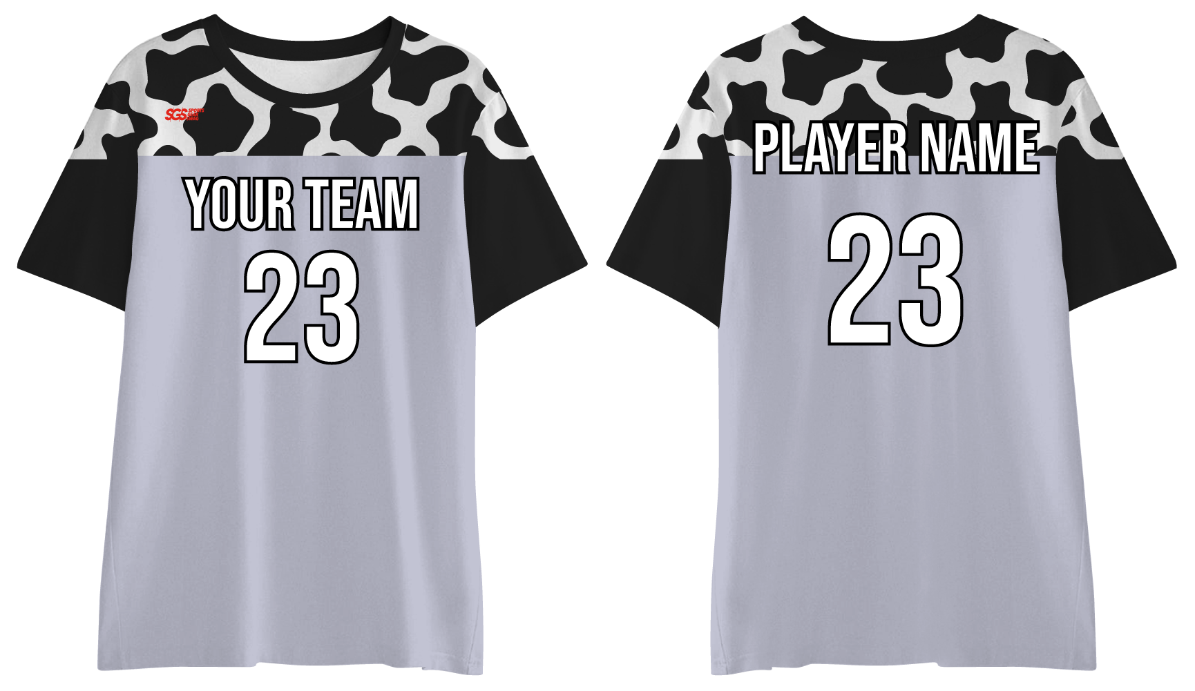 Custom rugby shirt adult youth unisex cheetah print - Rugby-jerseys
