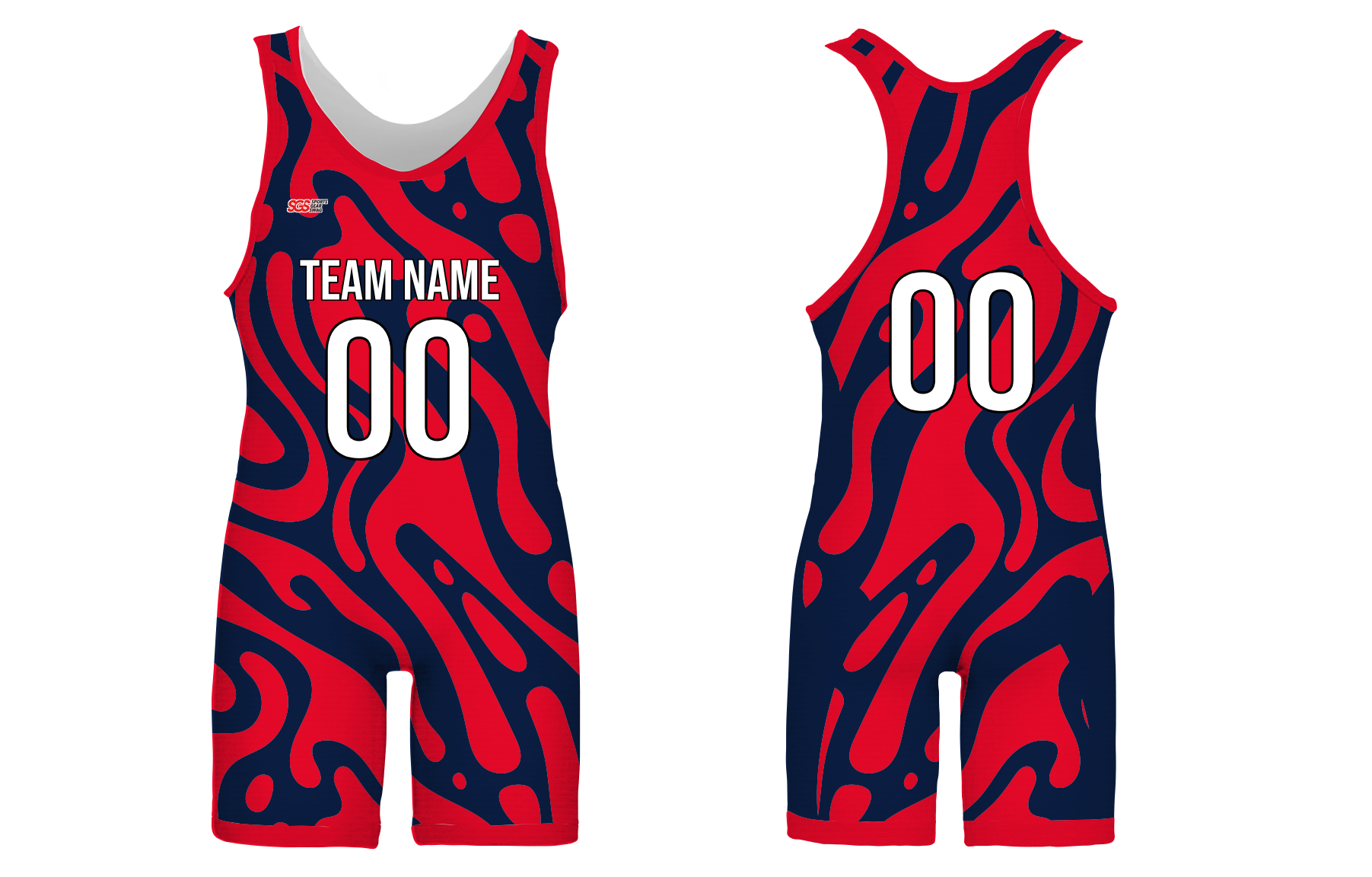 Custom adult youth unisex powerlifting suits bloody style - Powerlifting-singlets