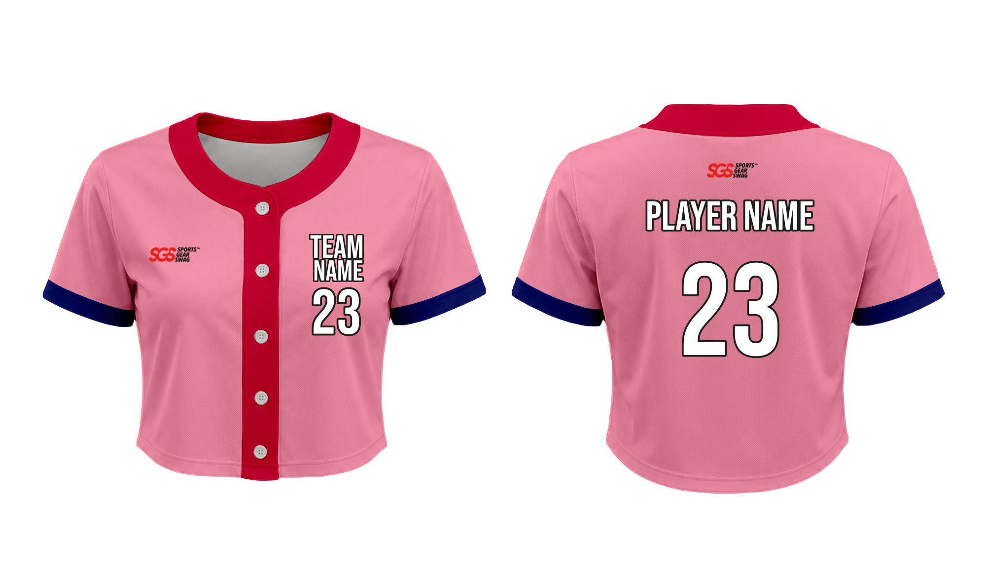 Custom diamond cropped adult youth unisex baseball jersey - Cropped-baseball-jerseys