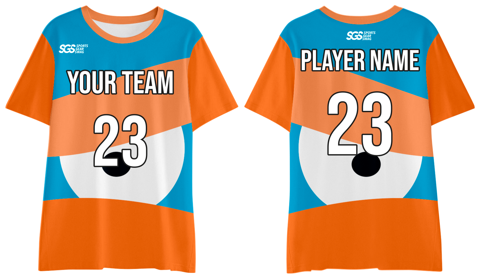 Custom moisture-wicking eye ball adult youth unisex shirt - Jersey