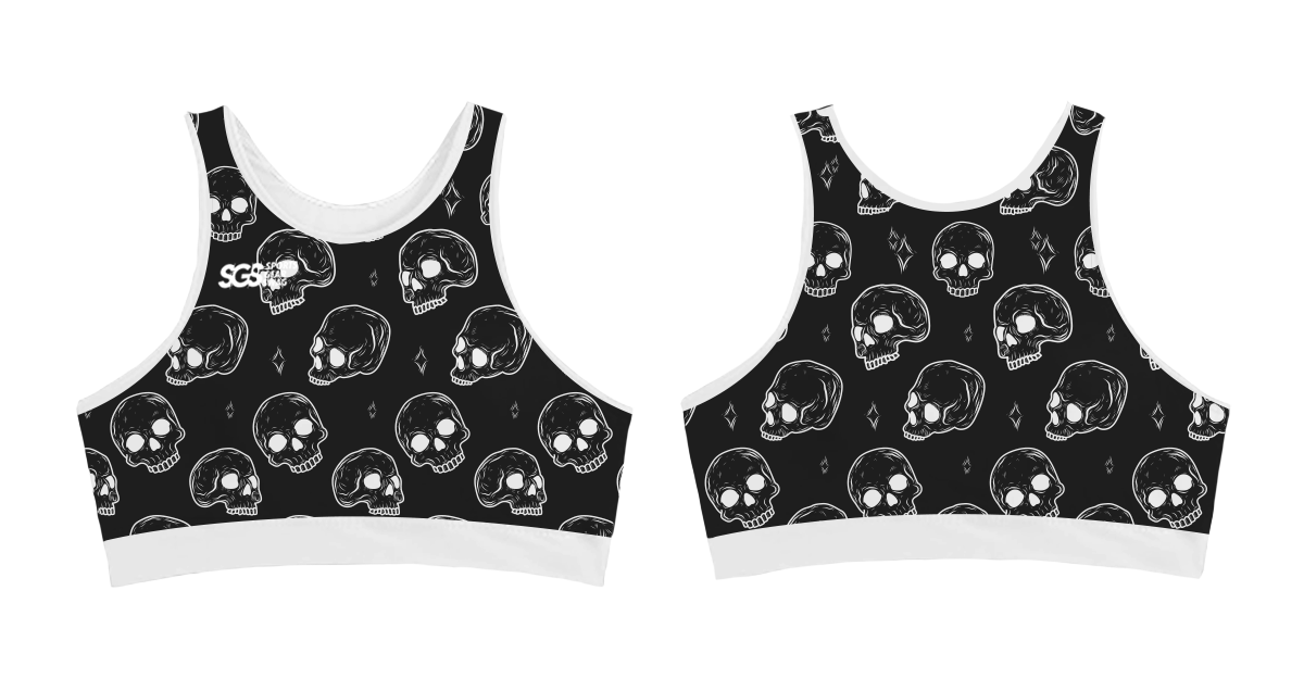Custom two-piece sporty bathing suits rebel wave - Swimming-tops