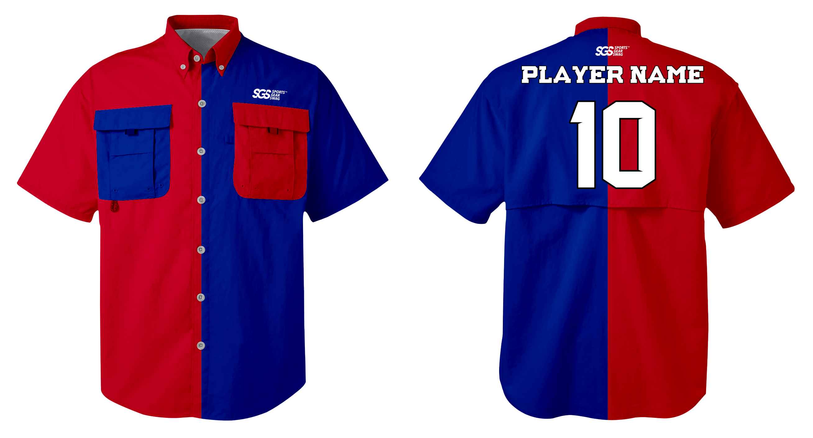 Custom fishing shirt adult youth unisex patriotic splash - Jersey