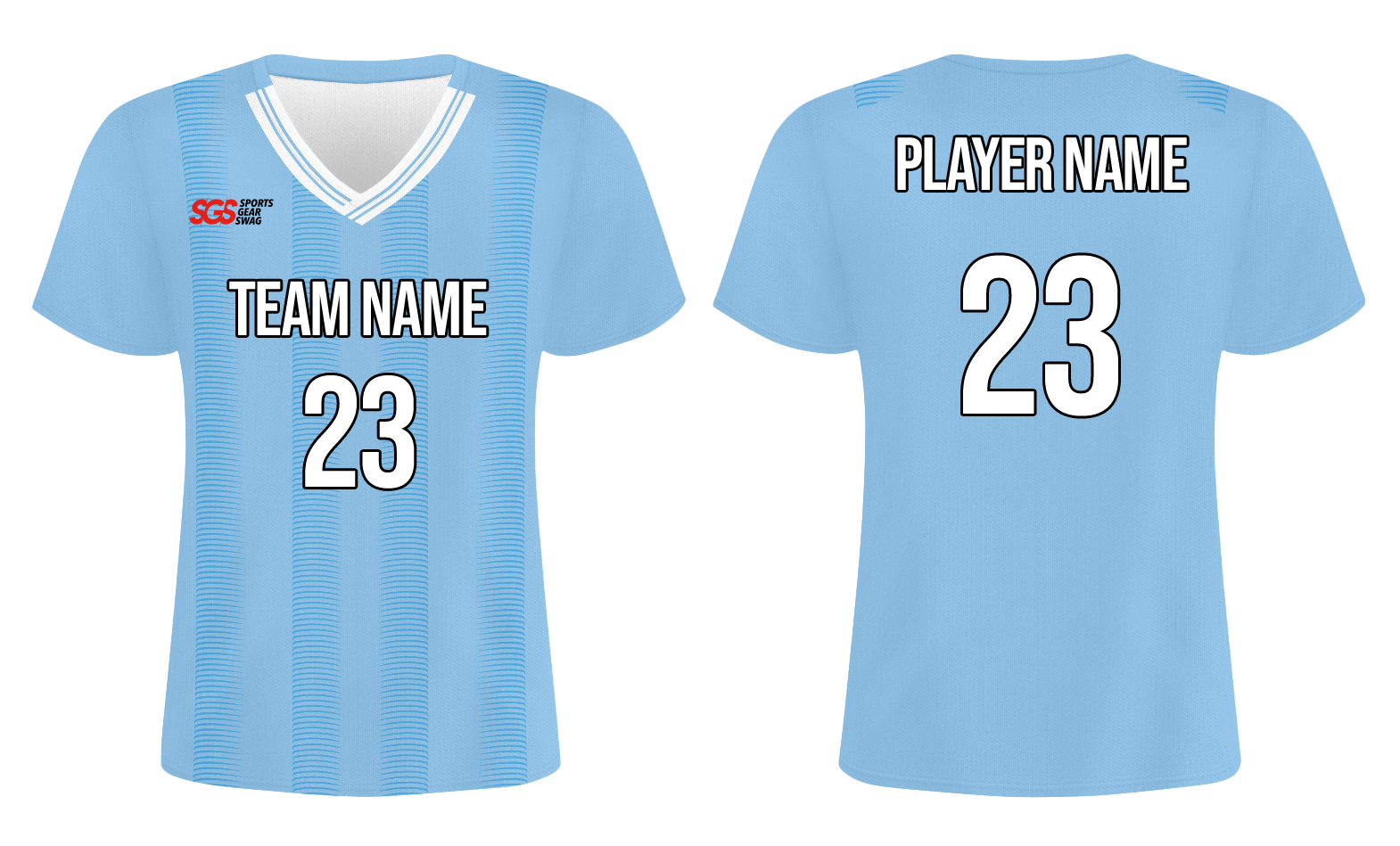 Custom aquamarine adult youth unisex soccer jerseys - Jersey