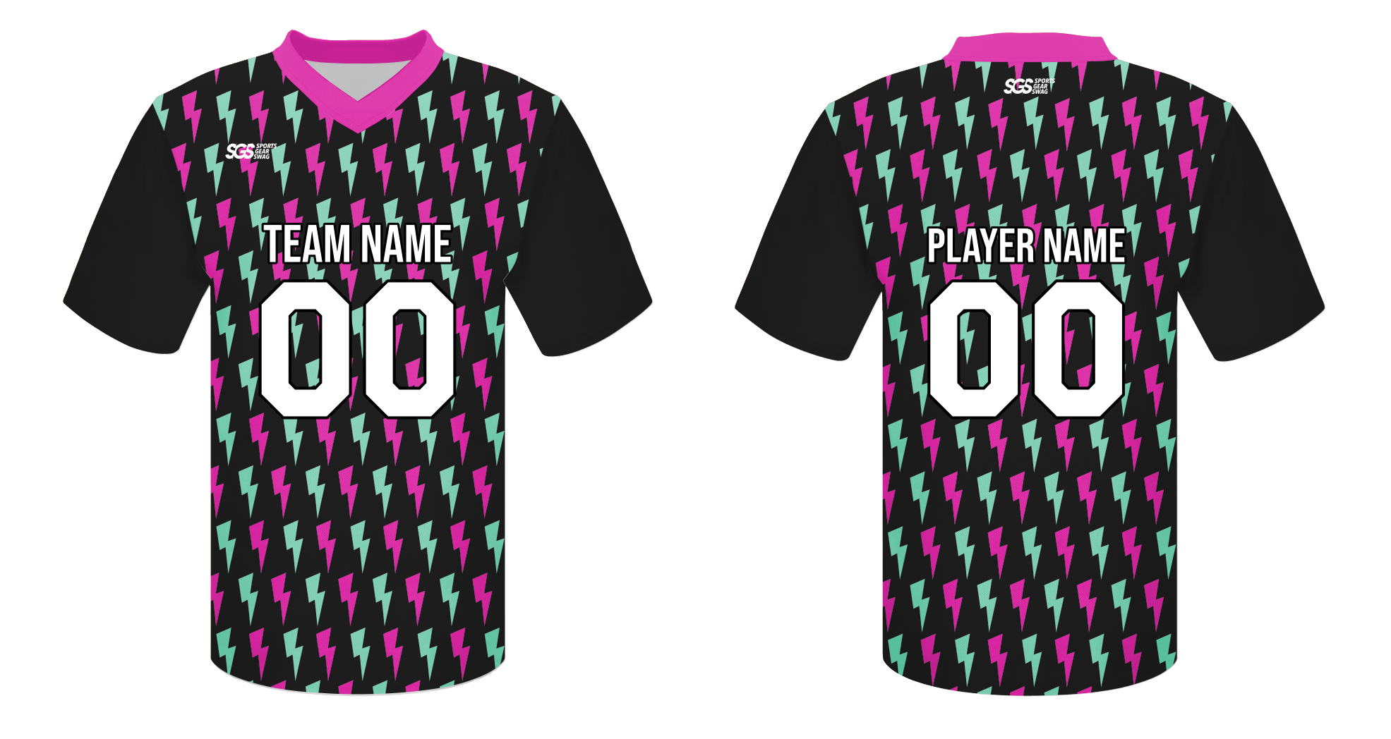Custom multi color design nature adult youth unisex football jersey - Jersey