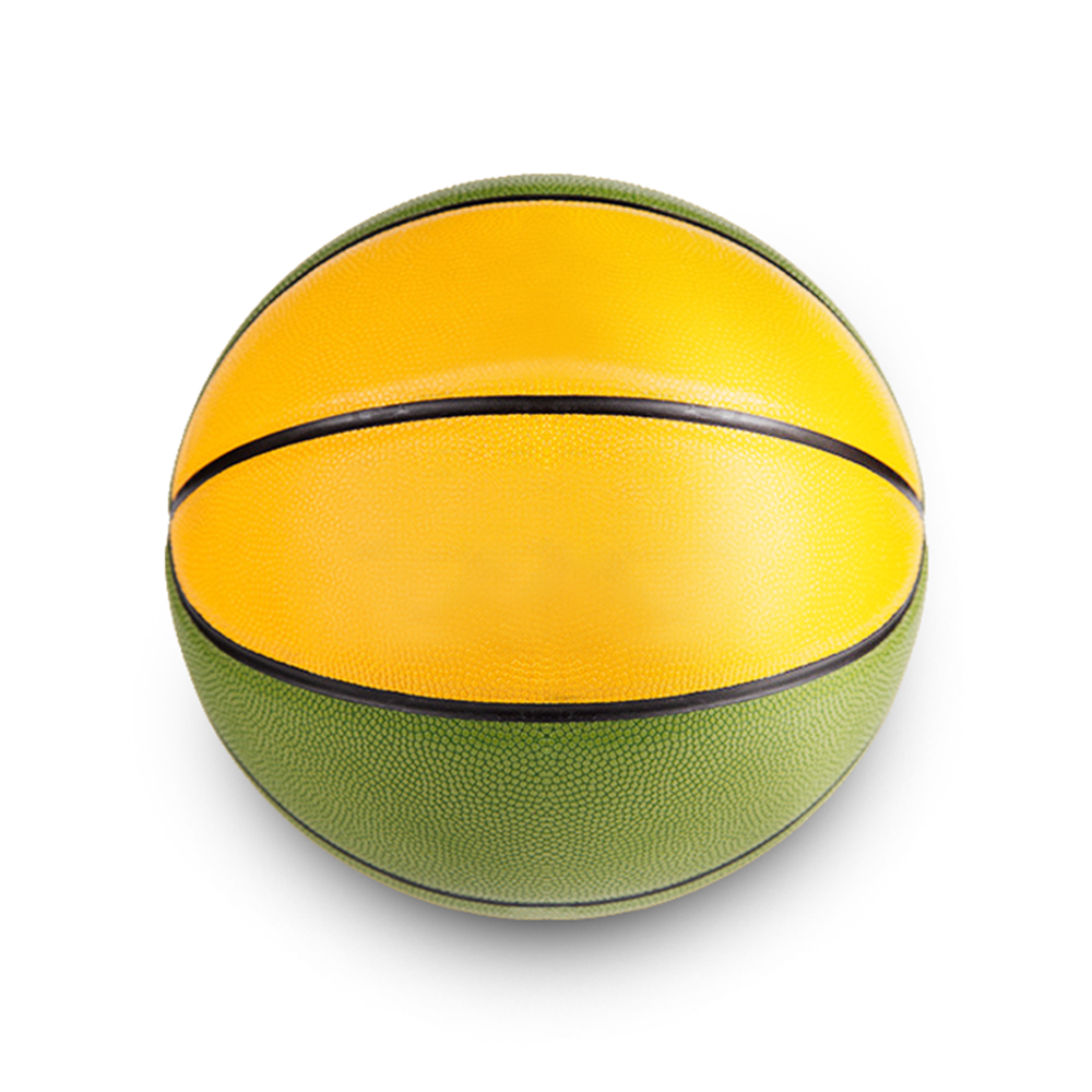 Custom yellow & green basketballs - Basketballs