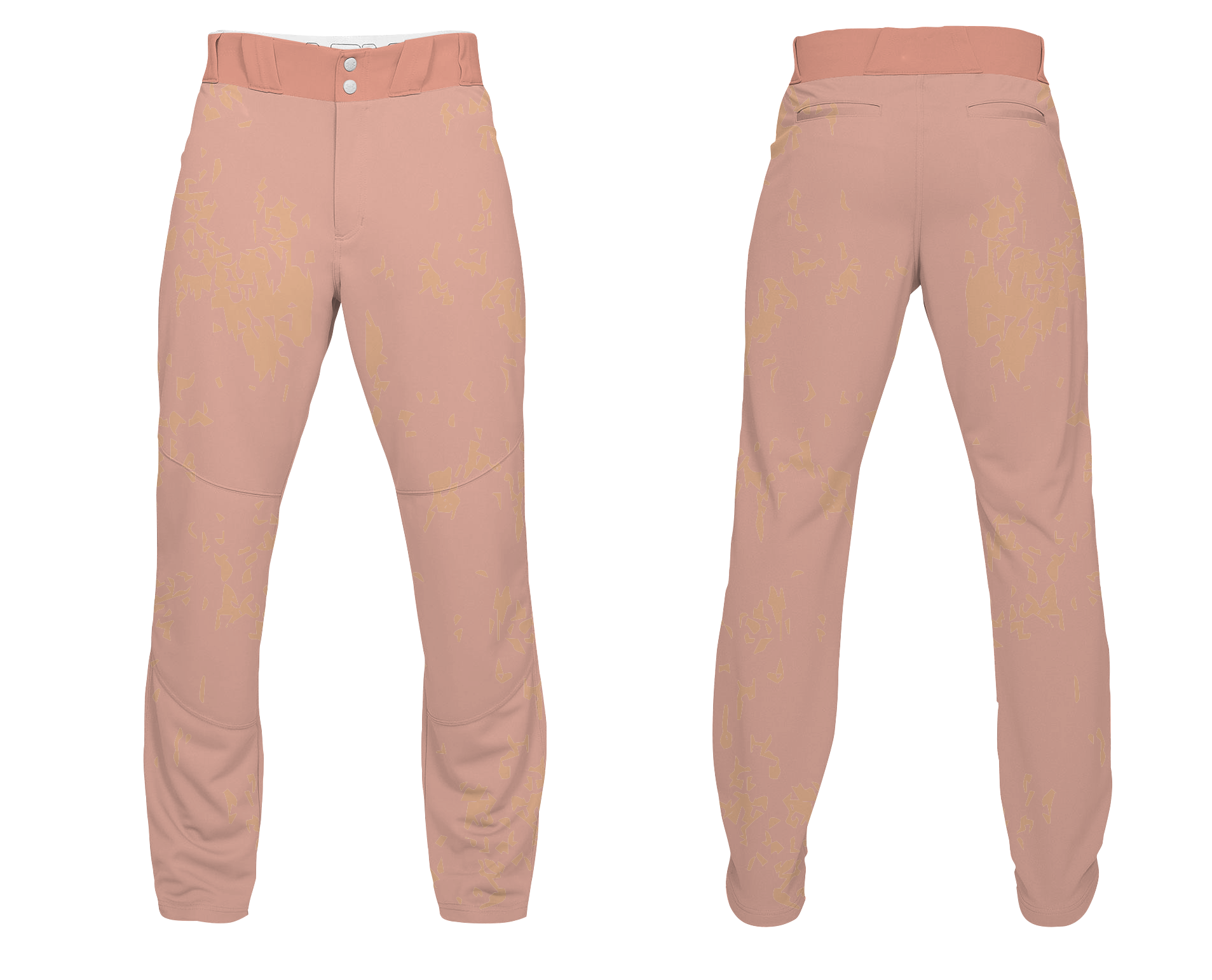 Custom acid wash abstract  adult youth unisex softball pants - Softball-pants