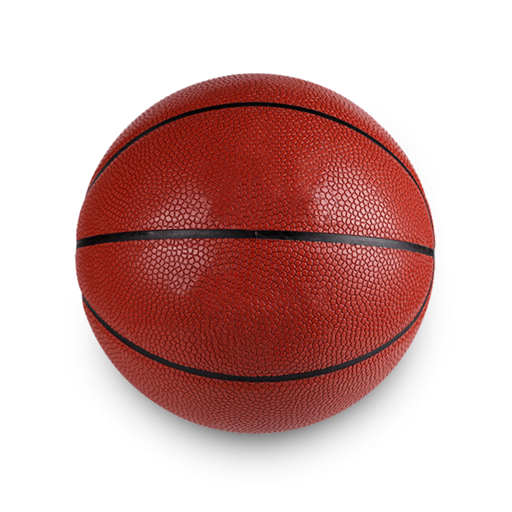 Custom deep red & black basketballs - Basketballs