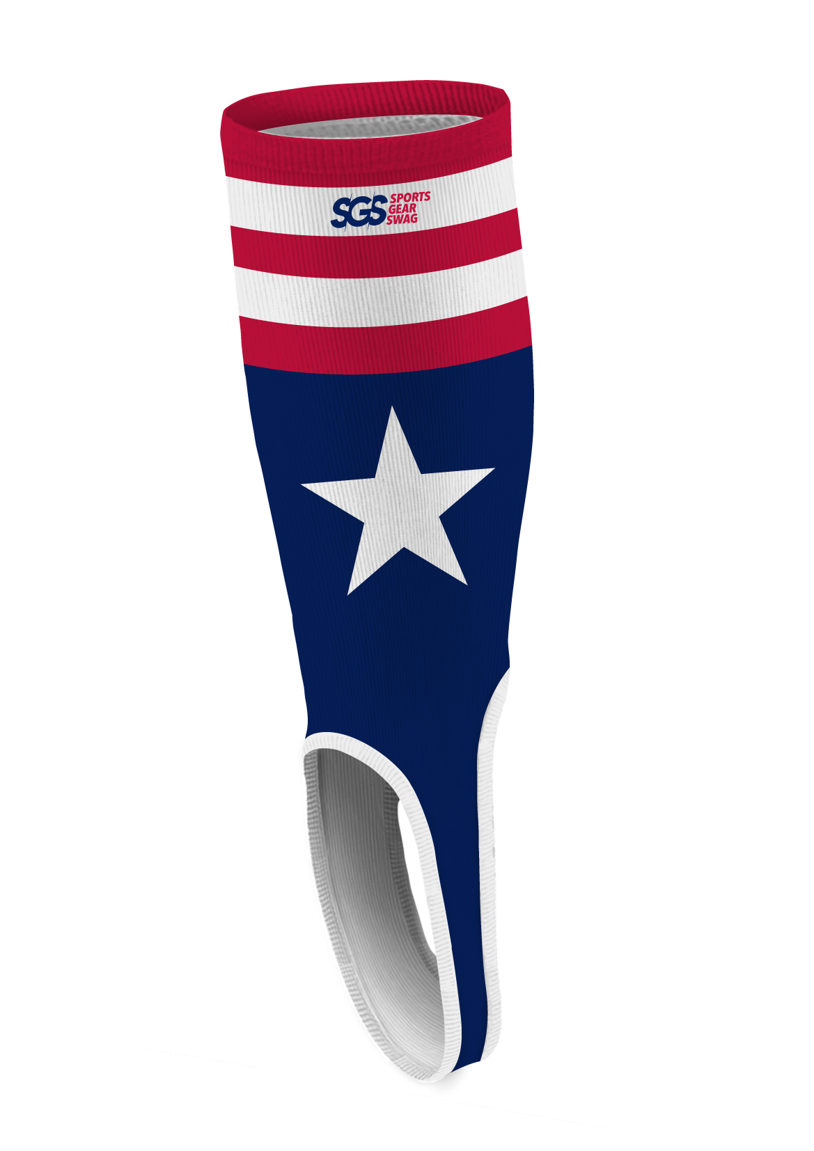 Custom softball stirrups adult youth unisex captain star - Softball-stirrups