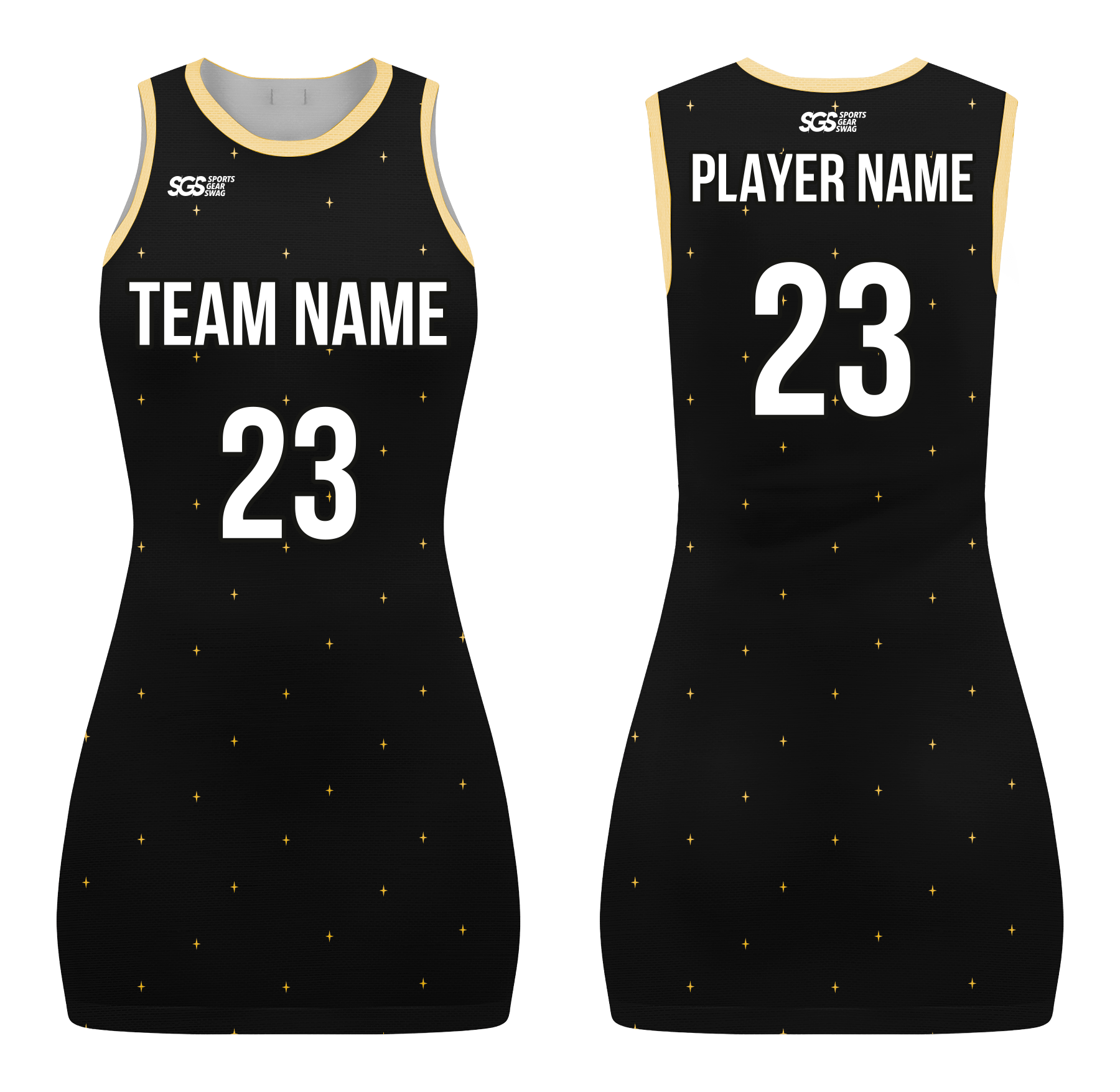 Custom twinkle star  adult youth unisex basketball jersey dresses - Jersey-dresses