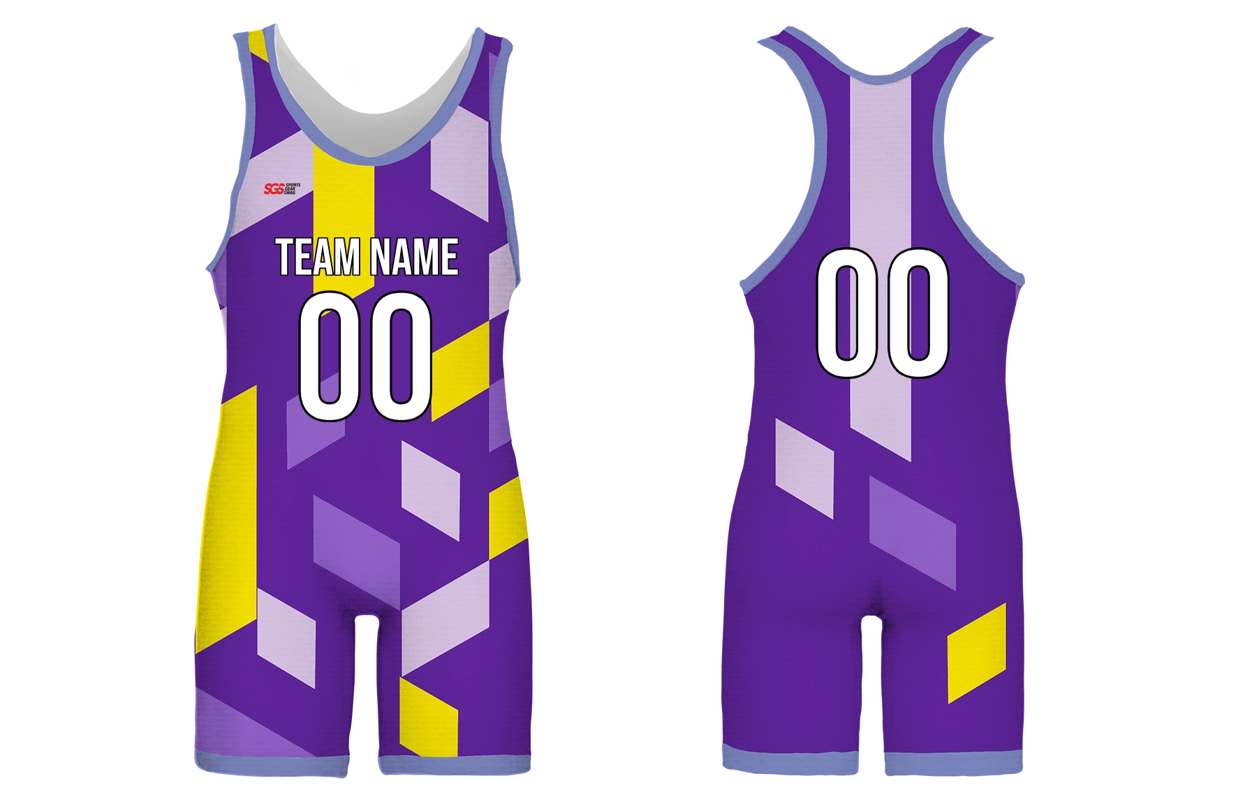 Custom adult youth unisex powerlifting suits diamond design - Powerlifting-singlets