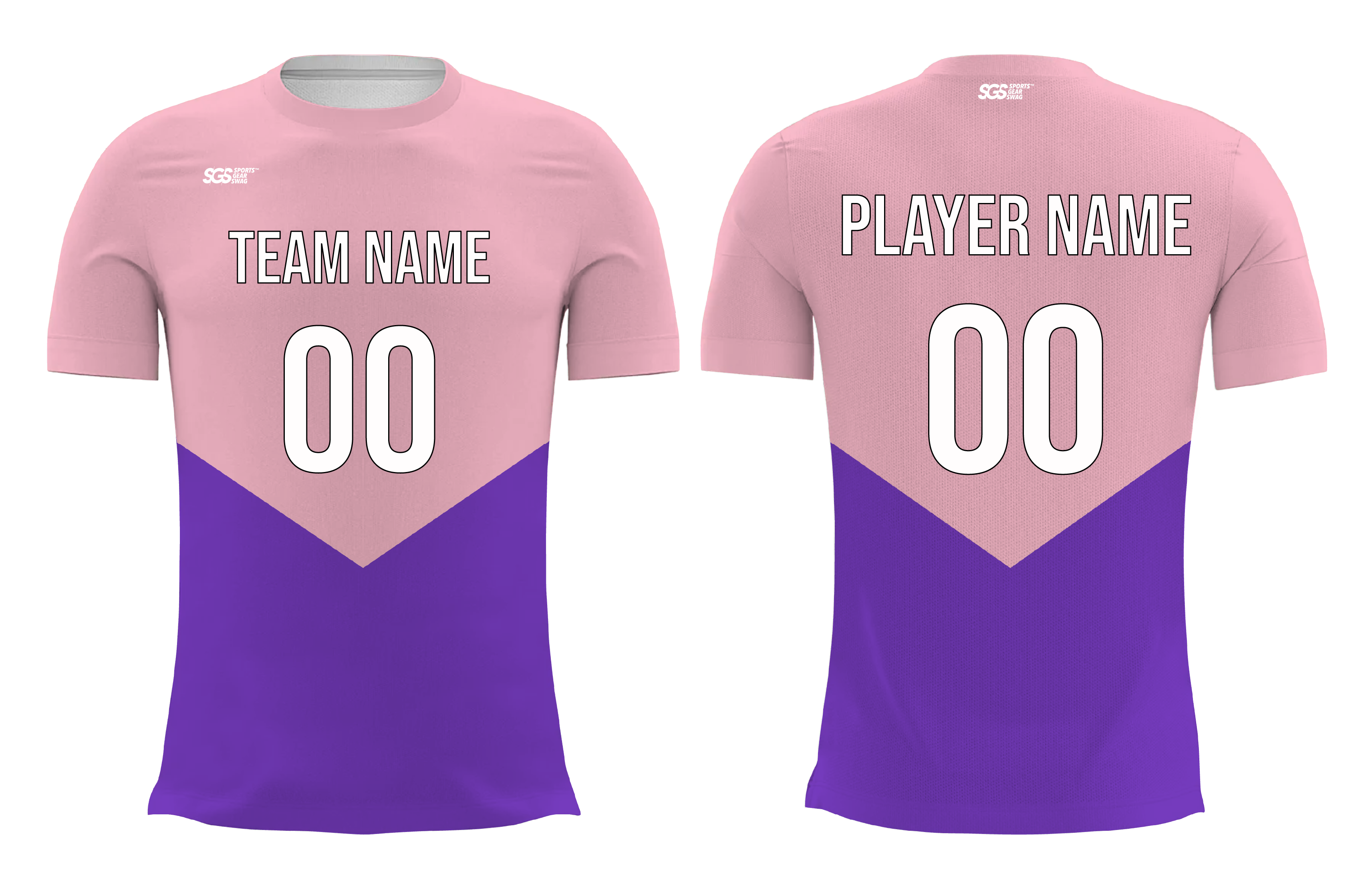 Custom purple solids adult youth volleyball  unisex jersey - Jersey