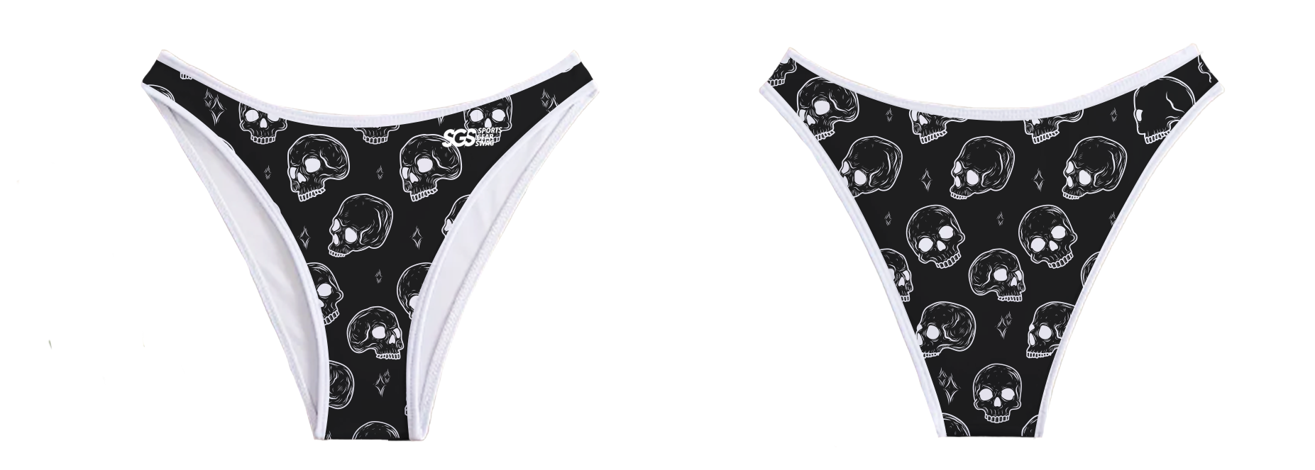 Custom two-piece standard bikini rebel wave - Swimming-bottoms