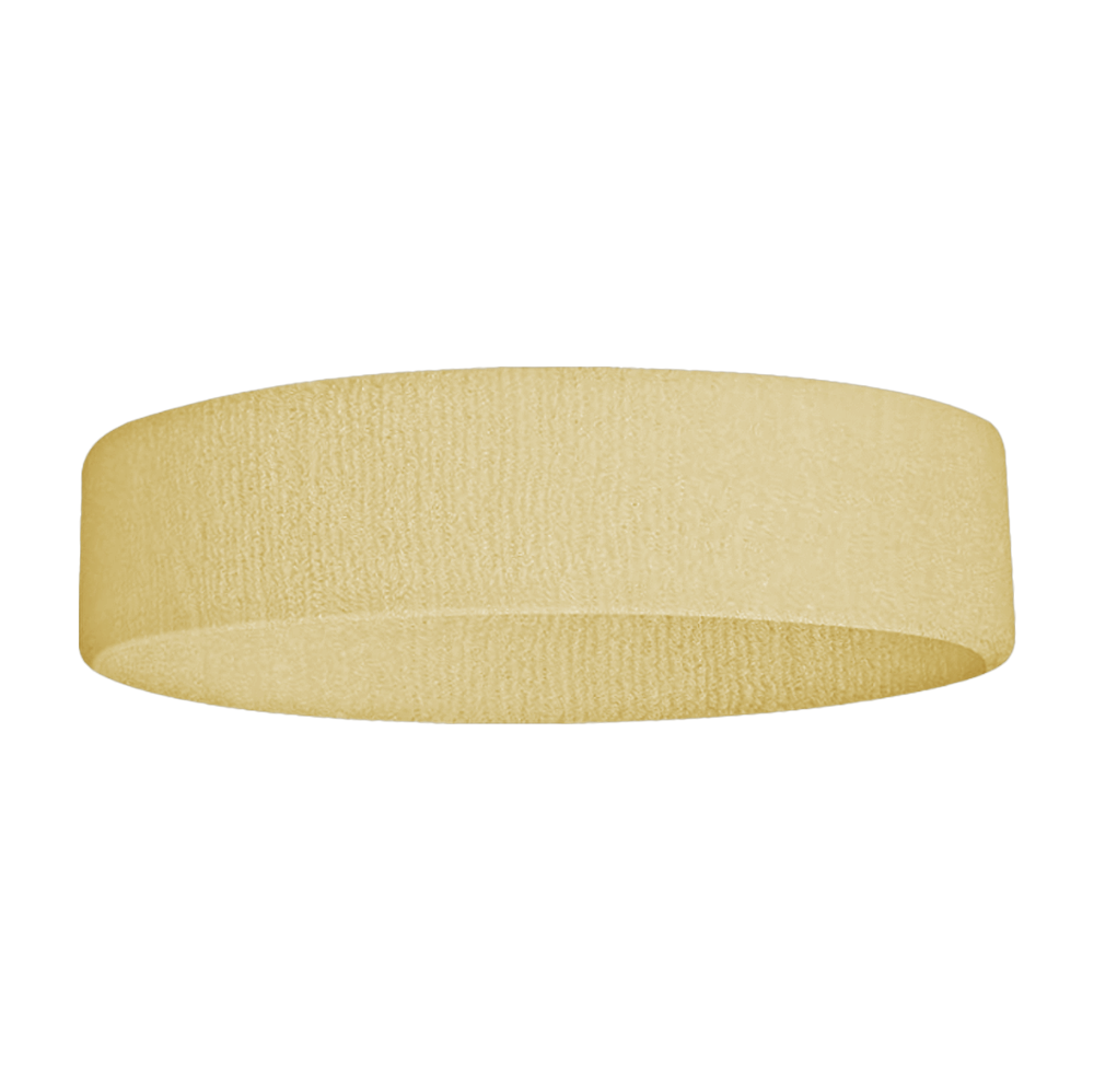 Custom adult youth unisex solid beige headband - Head-band
