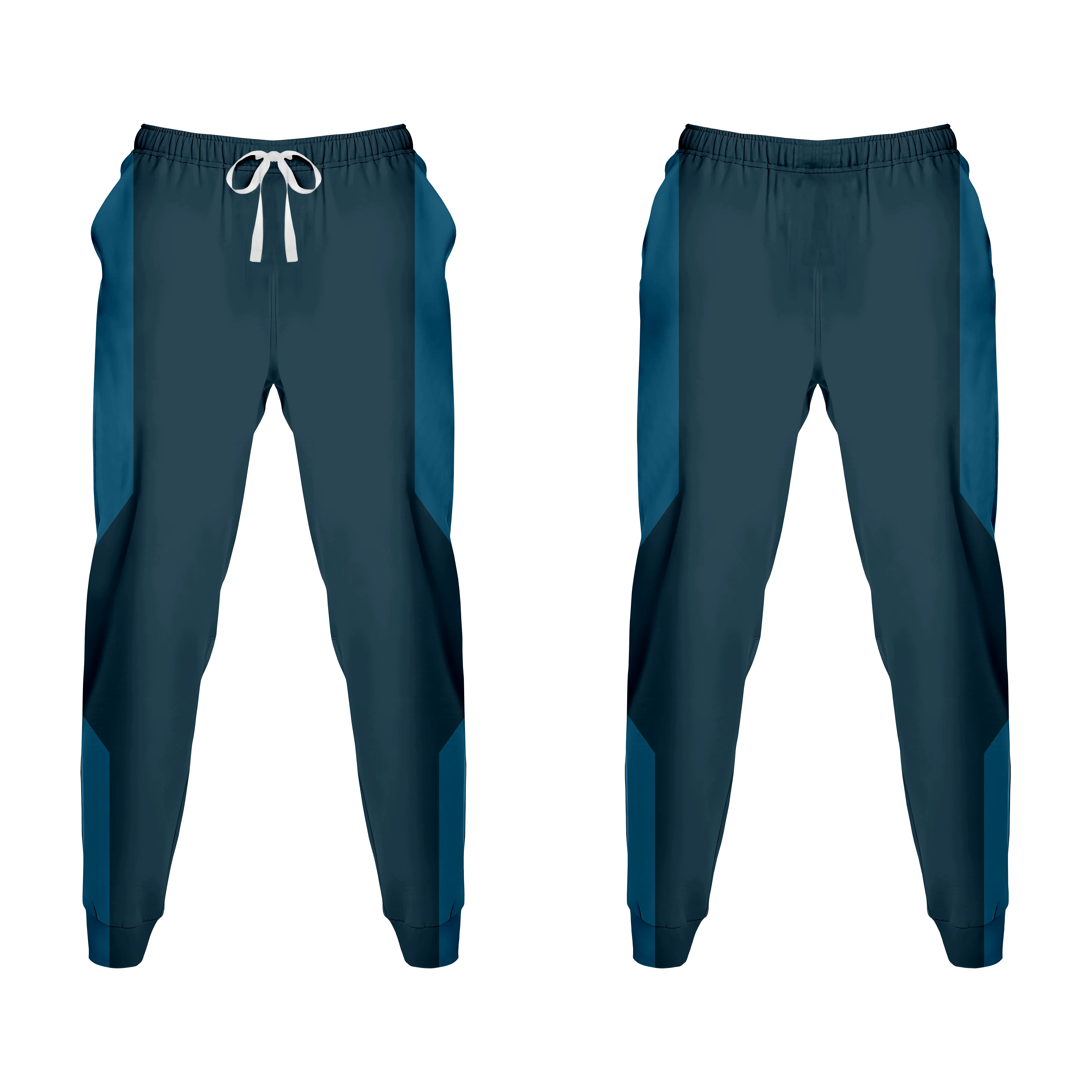 Custom scrubs tight knit bottom shadow stream - Scrub-pants