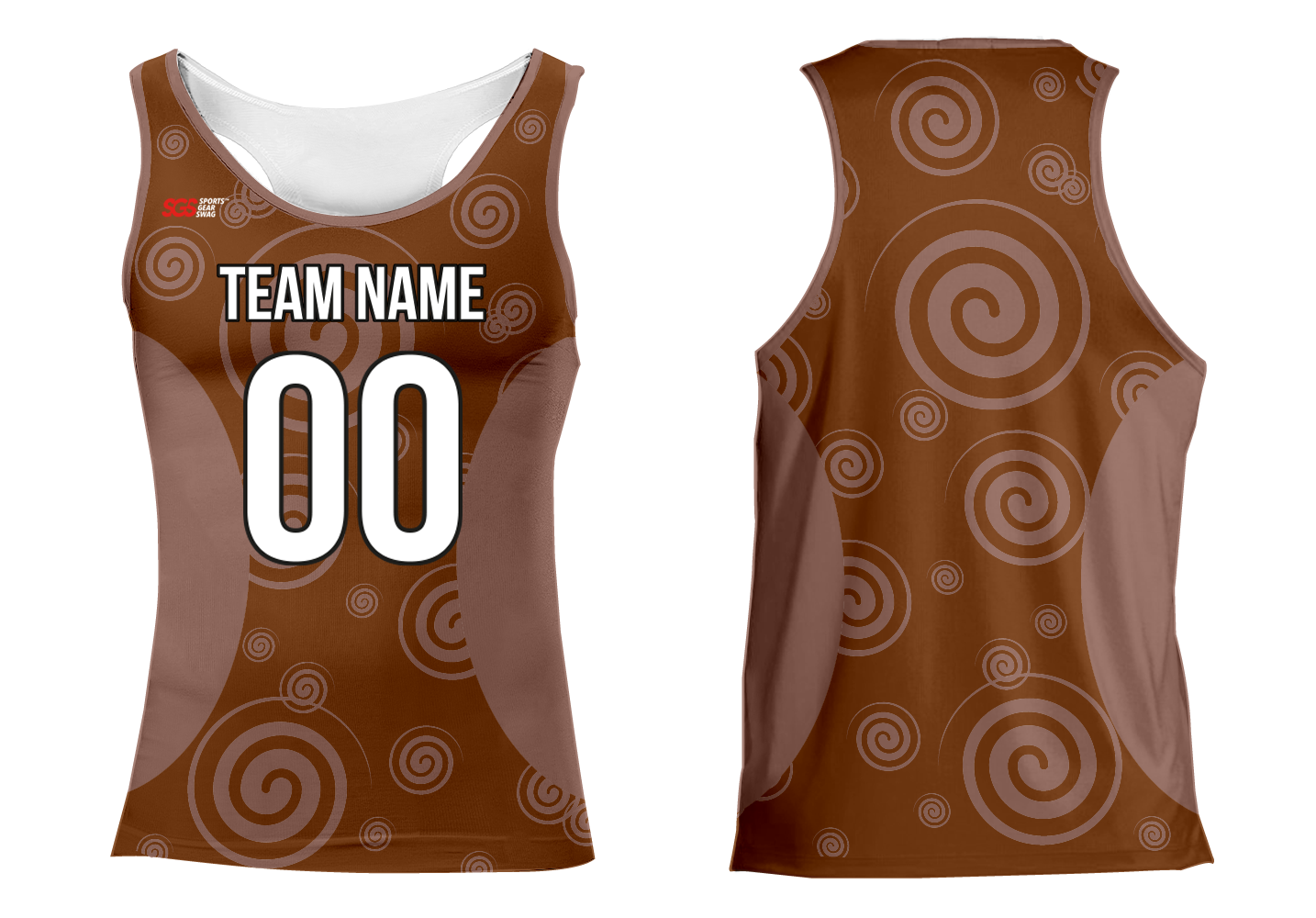 Custom track tight fit singlets adult youth unisex blaze mode - Track-singlets