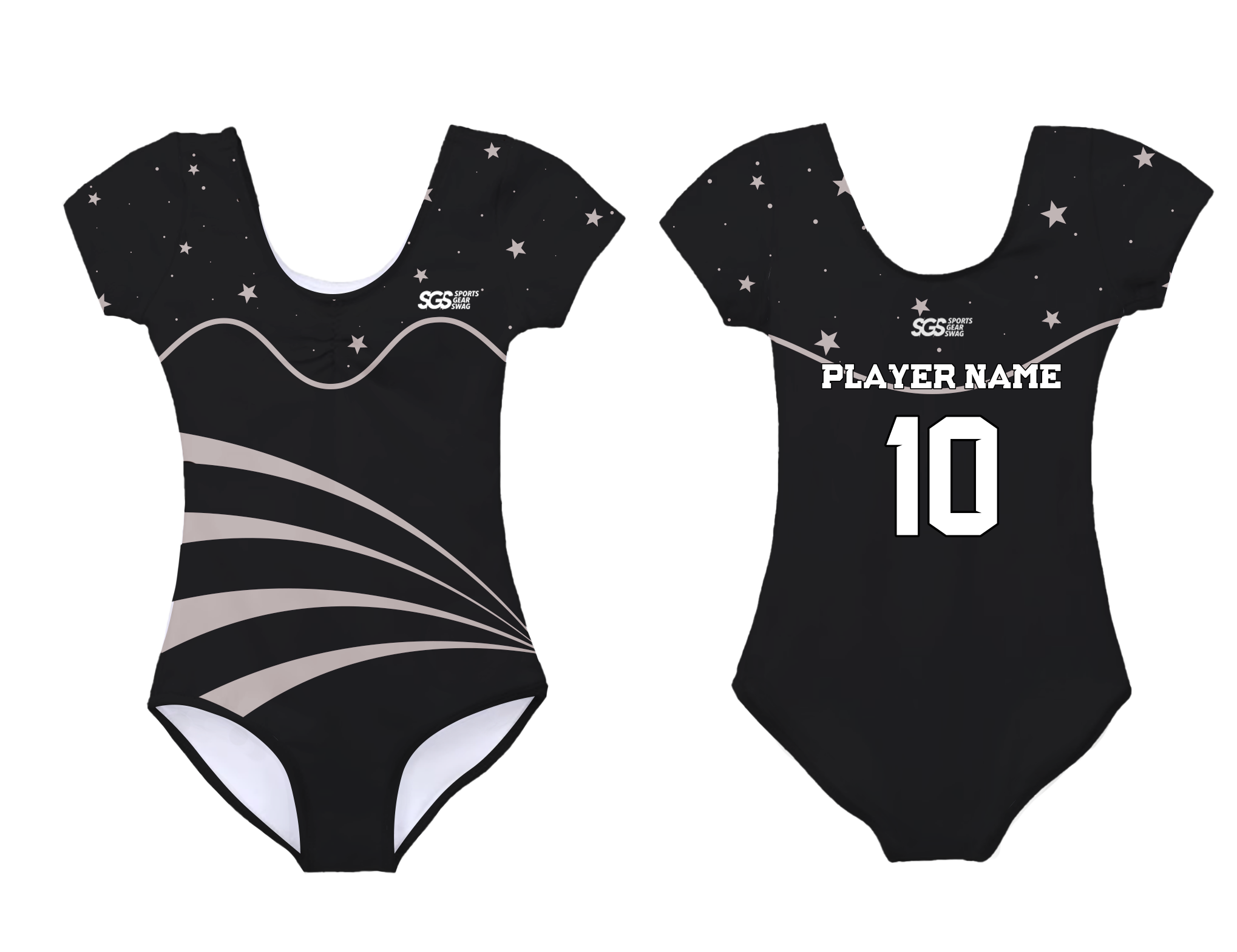 Custom short sleeve  gymnastic uniform adult youth cosmic pulse - Gymnastics-uniforms
