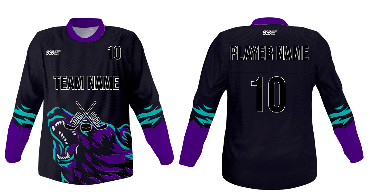 Custom brilliant adult youth unisex hockey jersey - Jersey