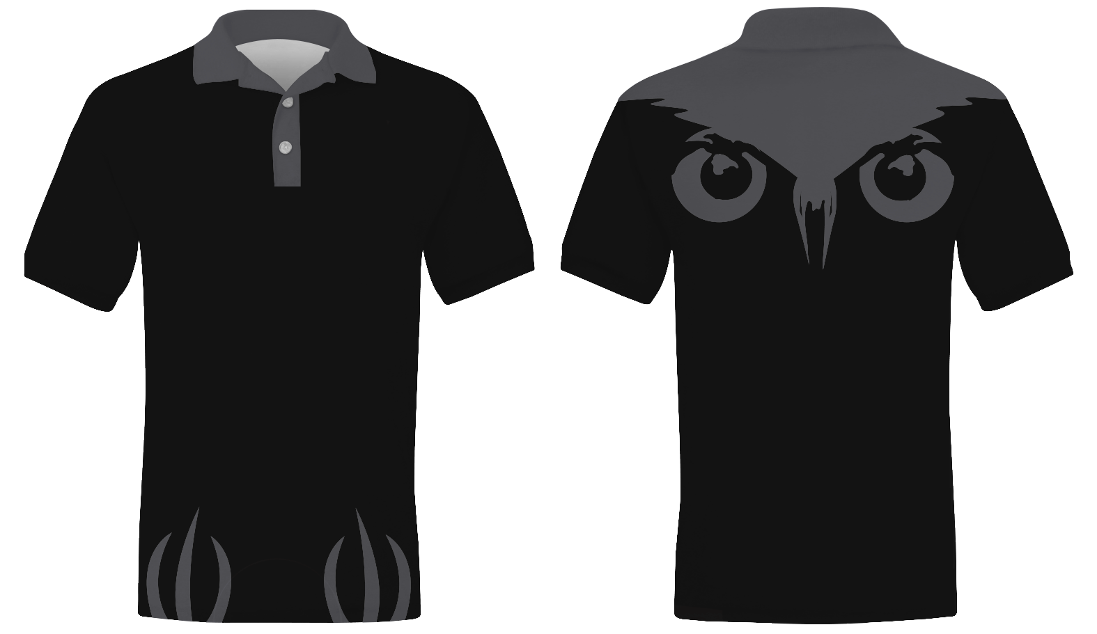 Custom owl design adult youth unisex polo - Golf-polos