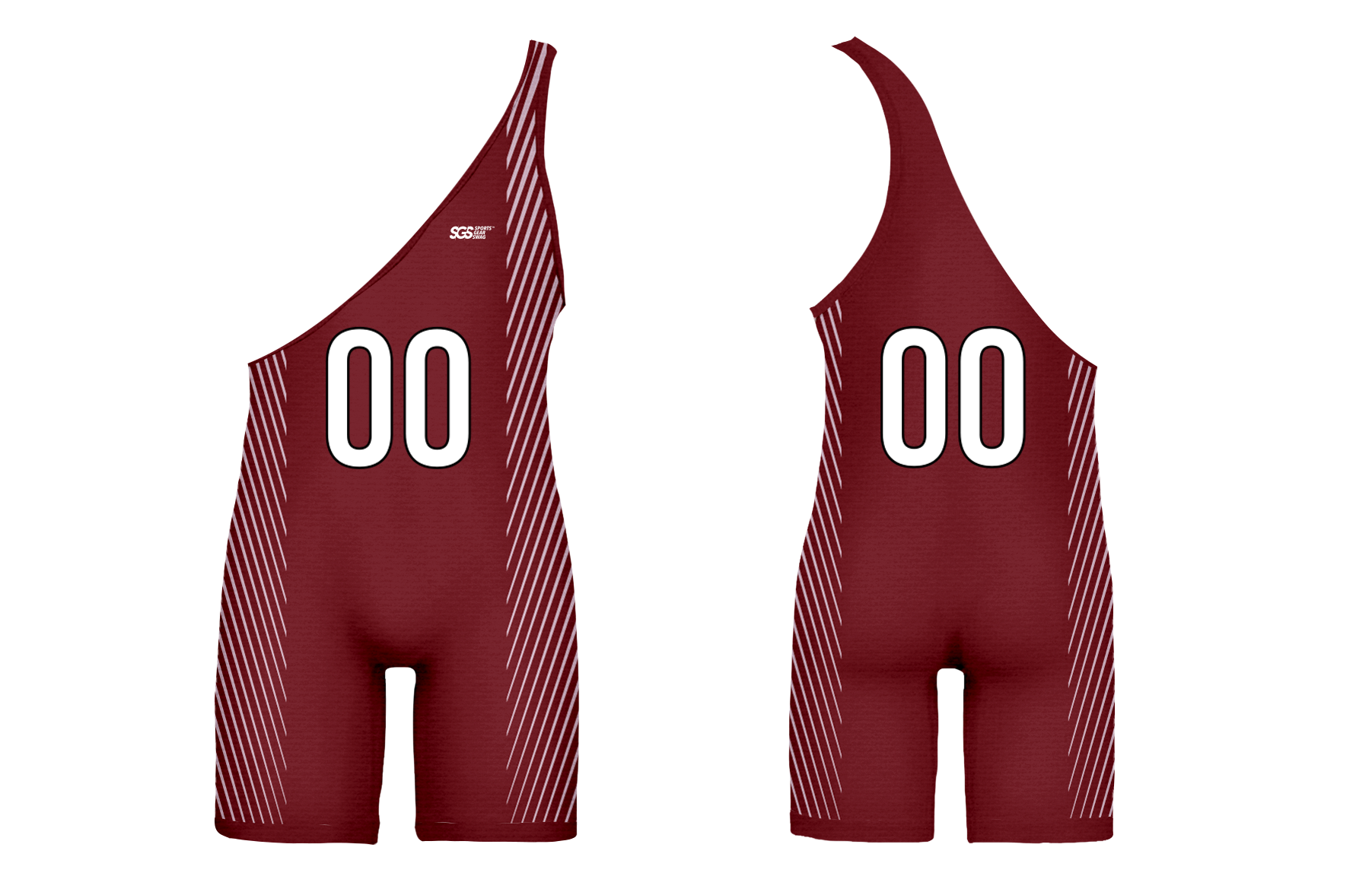 Custom adult youth unisex single strap powerlifting suits modern - Powerlifting-singlets