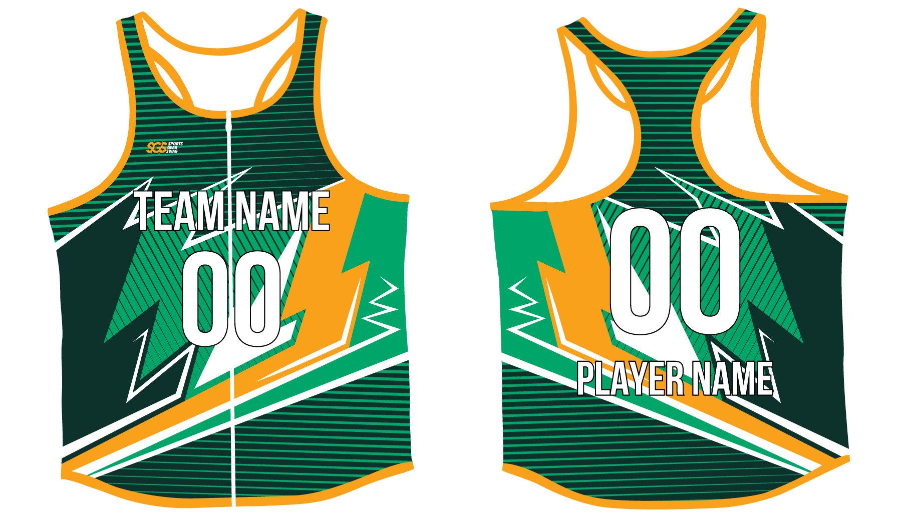 Custom full zip track singlets adult youth unisex arrow line - Track-singlets