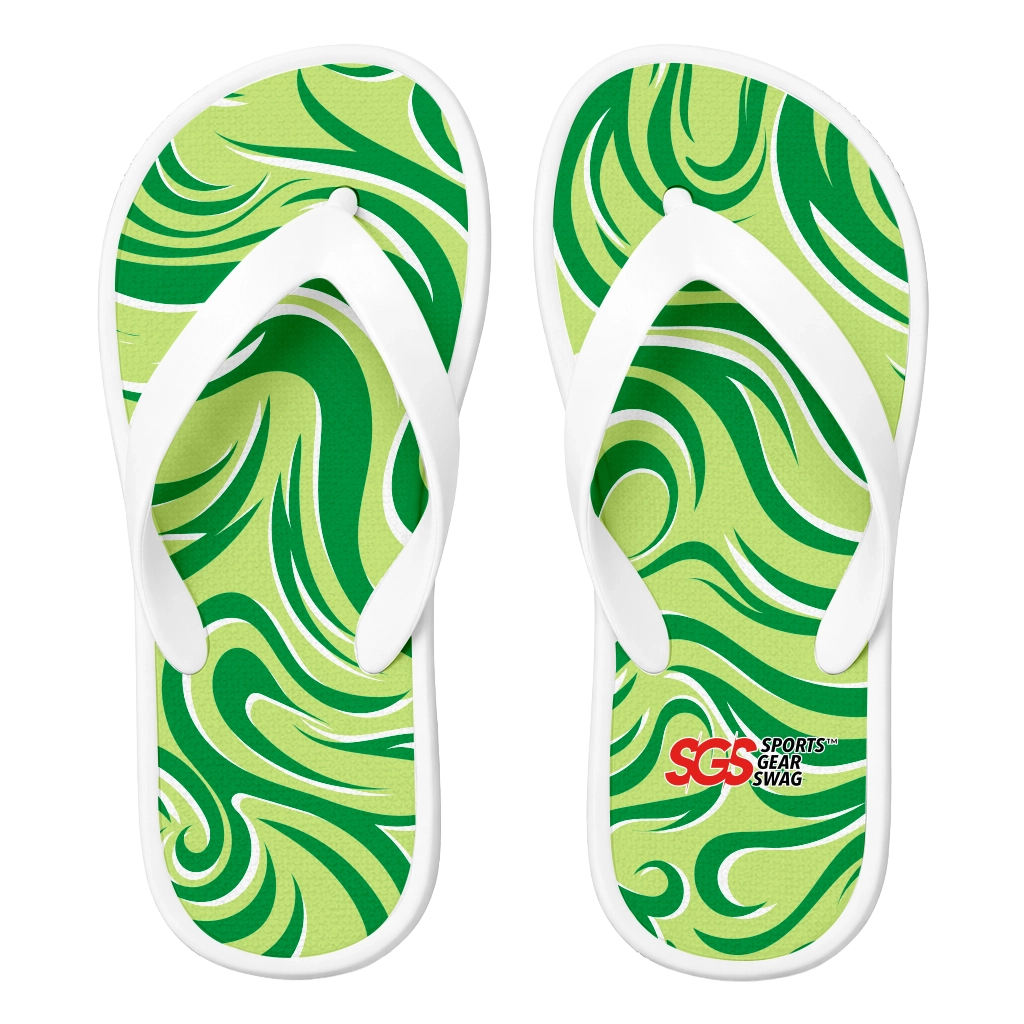 Custom flip flops white flexi - Flip-flops