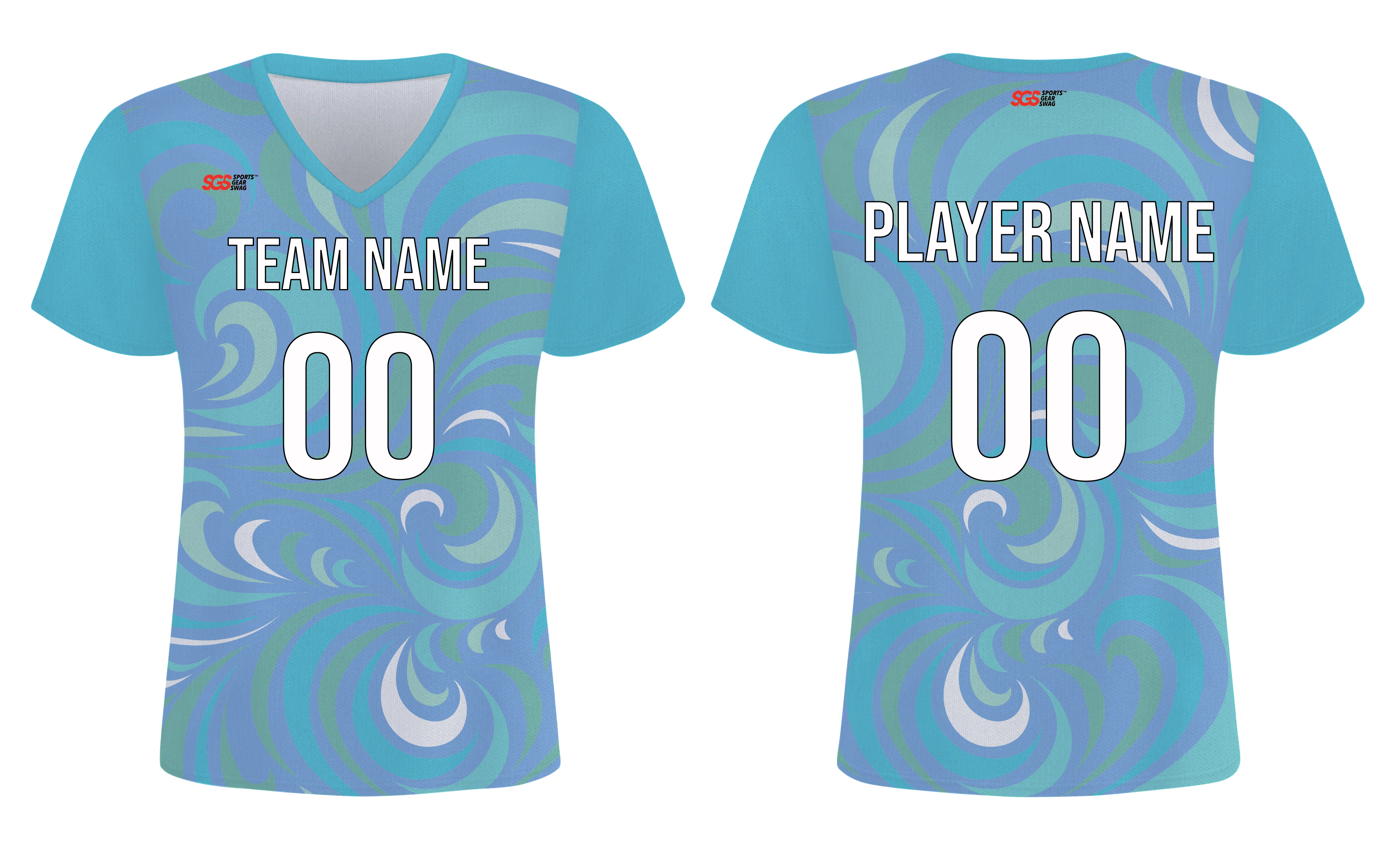 Custom abstract adult youth soccer jersey - Jersey
