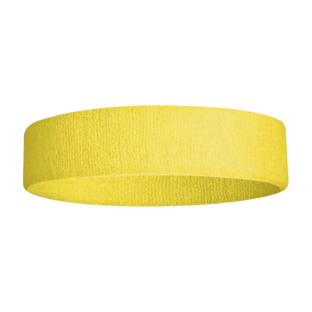 Custom adult youth unisex yellow headband - Head-band