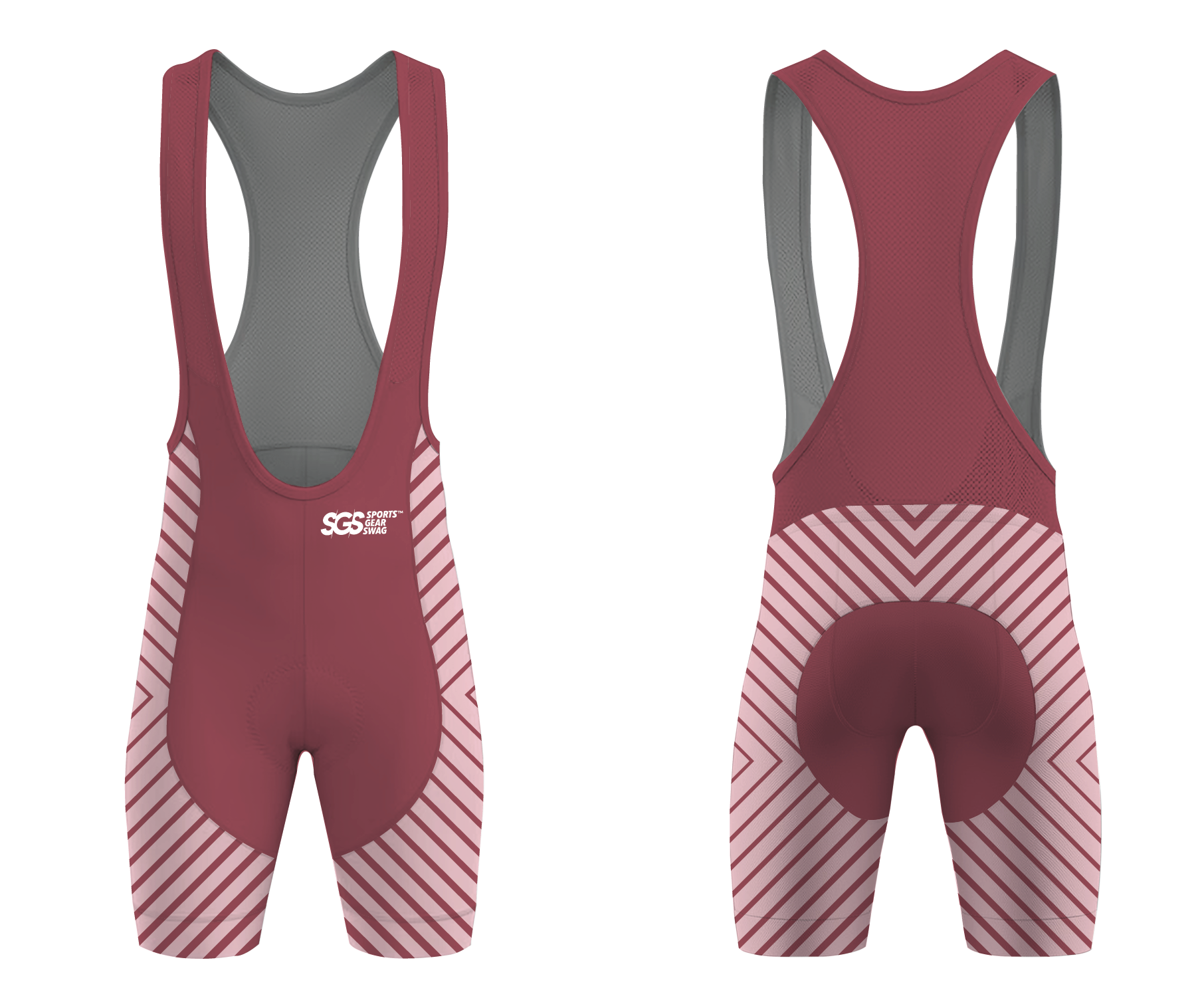 Custom flowline adult youth unisex cycling bib - Cycling-bibs