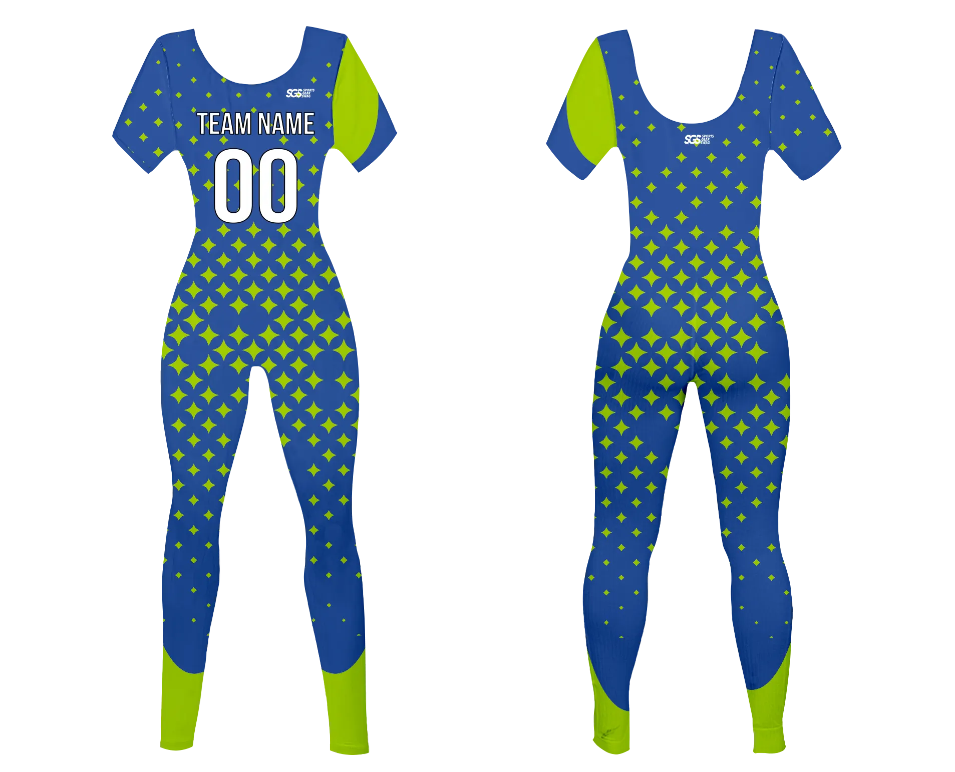 Custom women short sleeve dance bodysuit starstruck - Dance-bodysuits