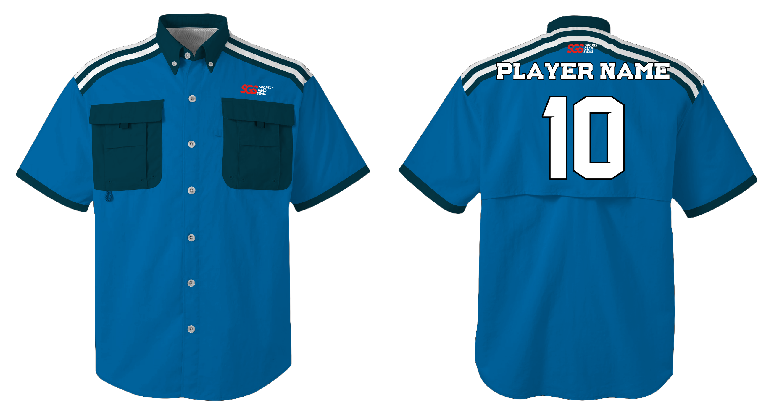 Custom fishing shirt adult youth unisex cuffed line - Jersey