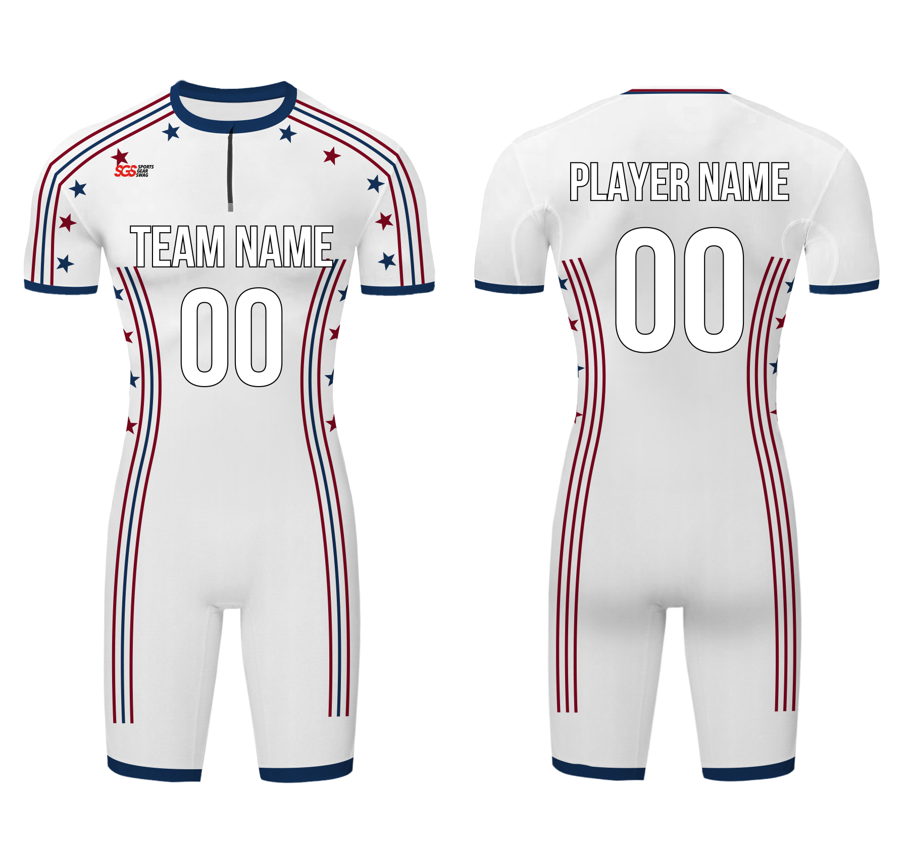 Custom water men speed suit multi stars - Men-water-speed-suits