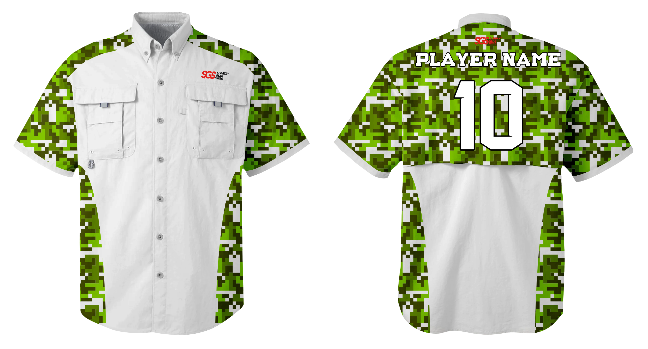 Custom fishing shirt adult youth unisex frosted forest - Jersey