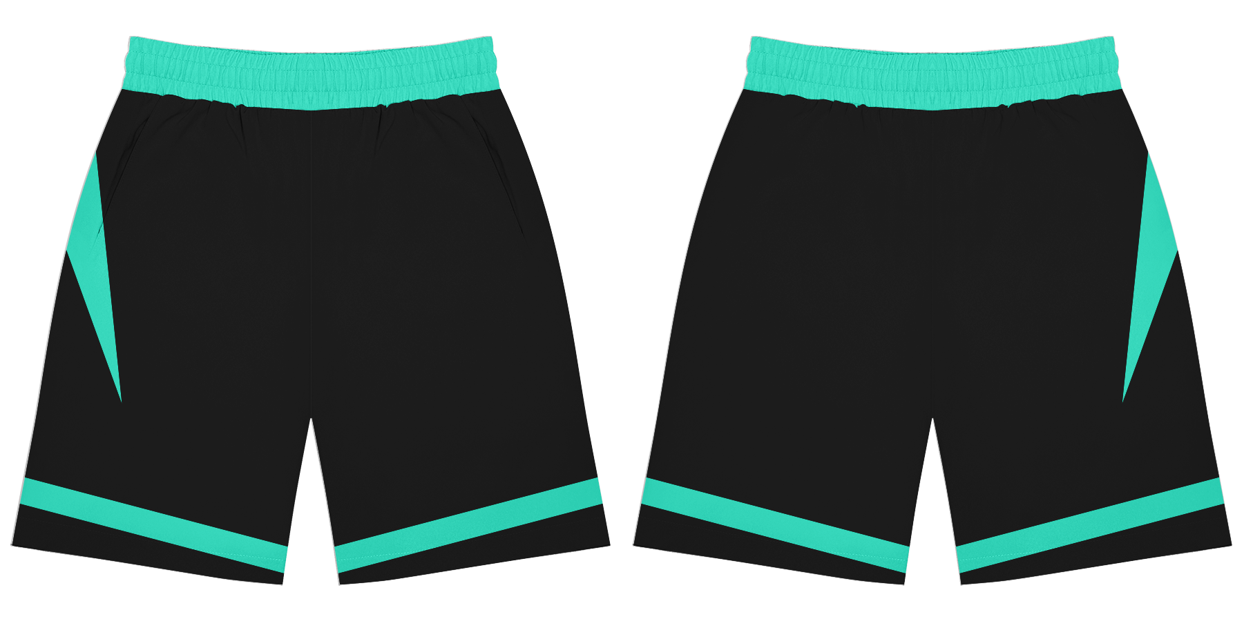 Custom shark adult youth unisex shorts - Short