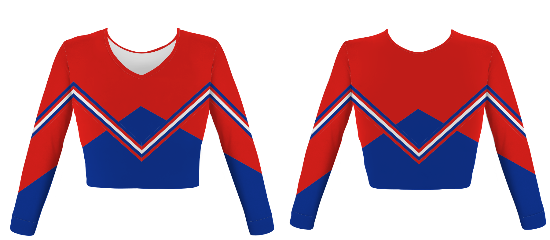 Custom high quality lines adult youth unisex cheerleading long sleeve jersey - Jersey