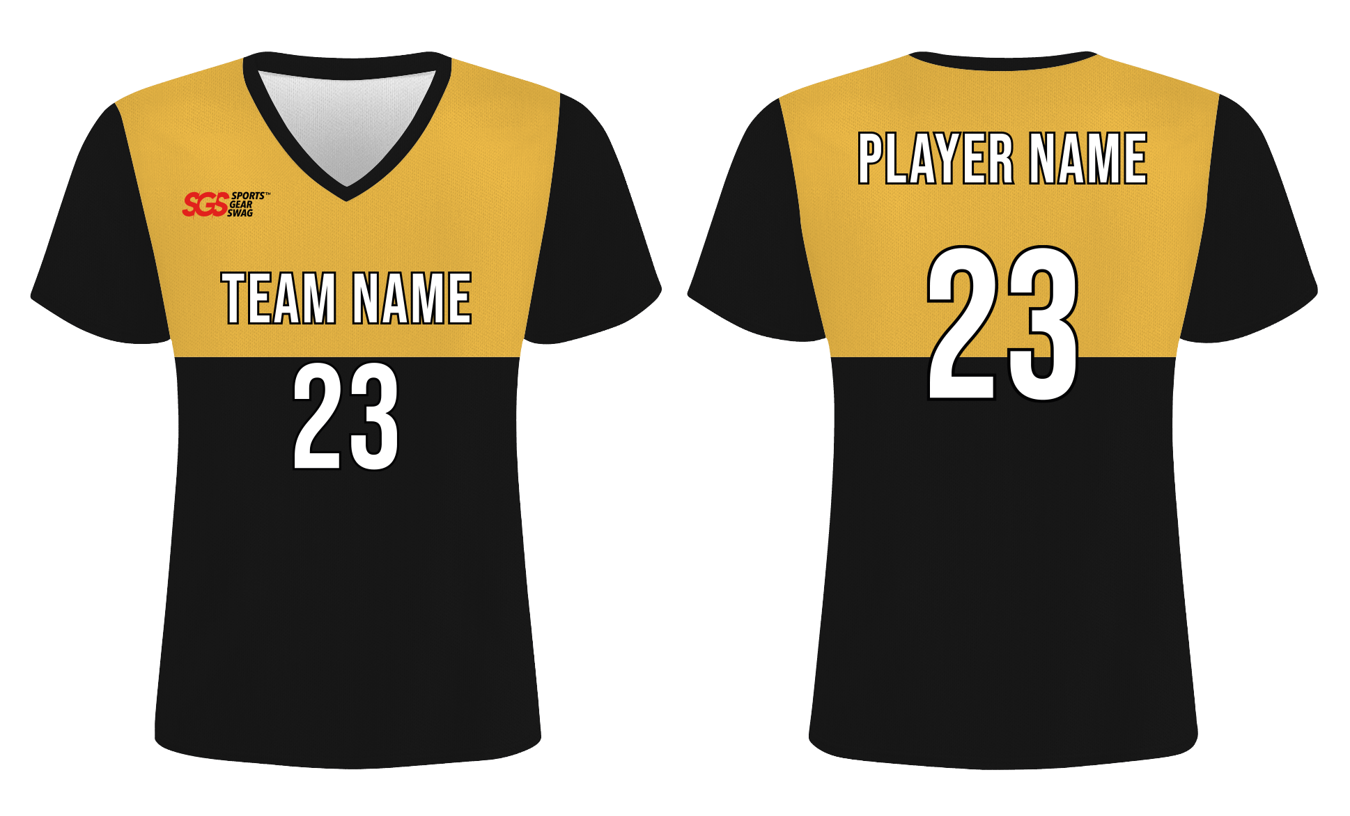 Custom half solids adult youth soccer jersey - Jersey