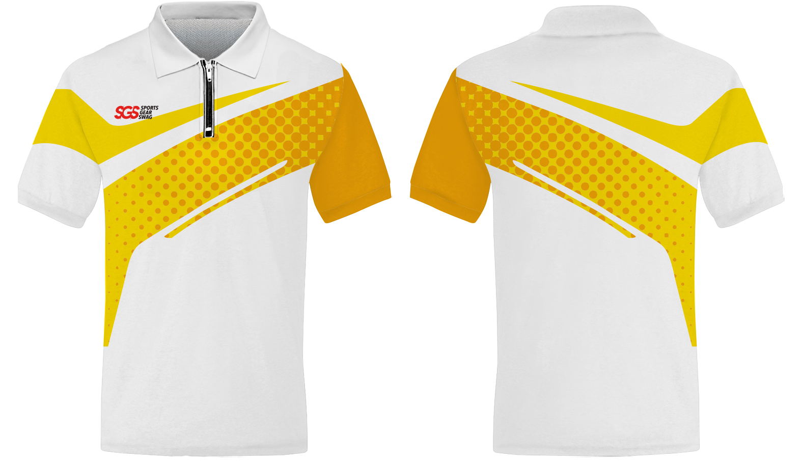 Custom golden white radiance adult youth unisex polo - Golf-polos