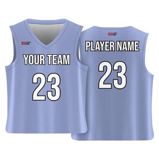 Custom basketball jersey reversible uniform adult youth unisex 3 solids - Jersey