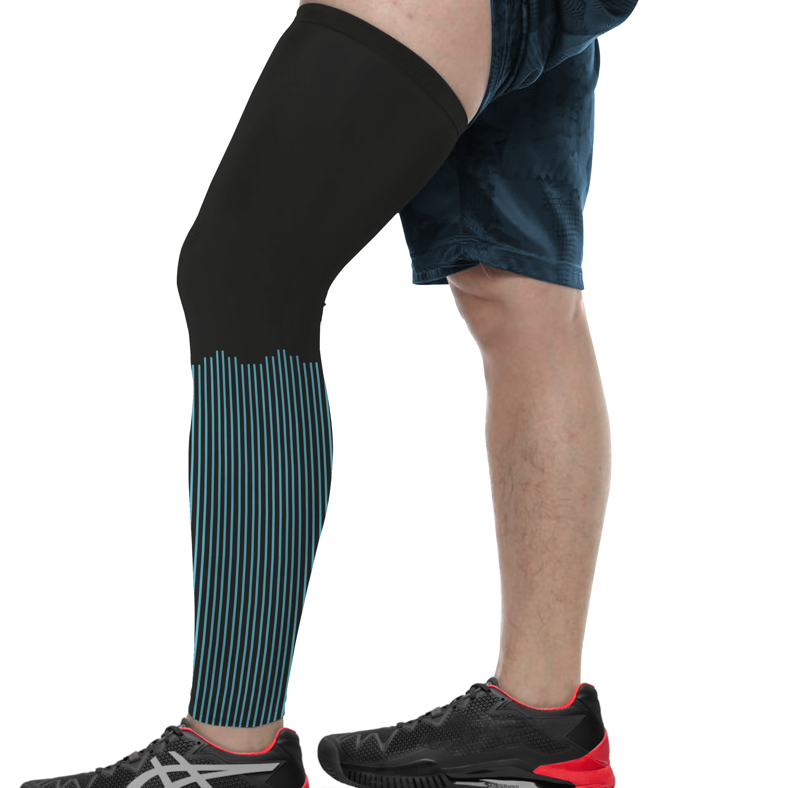 Custom half lines adult youth unisex full leg sleeve - Leg-sleeve
